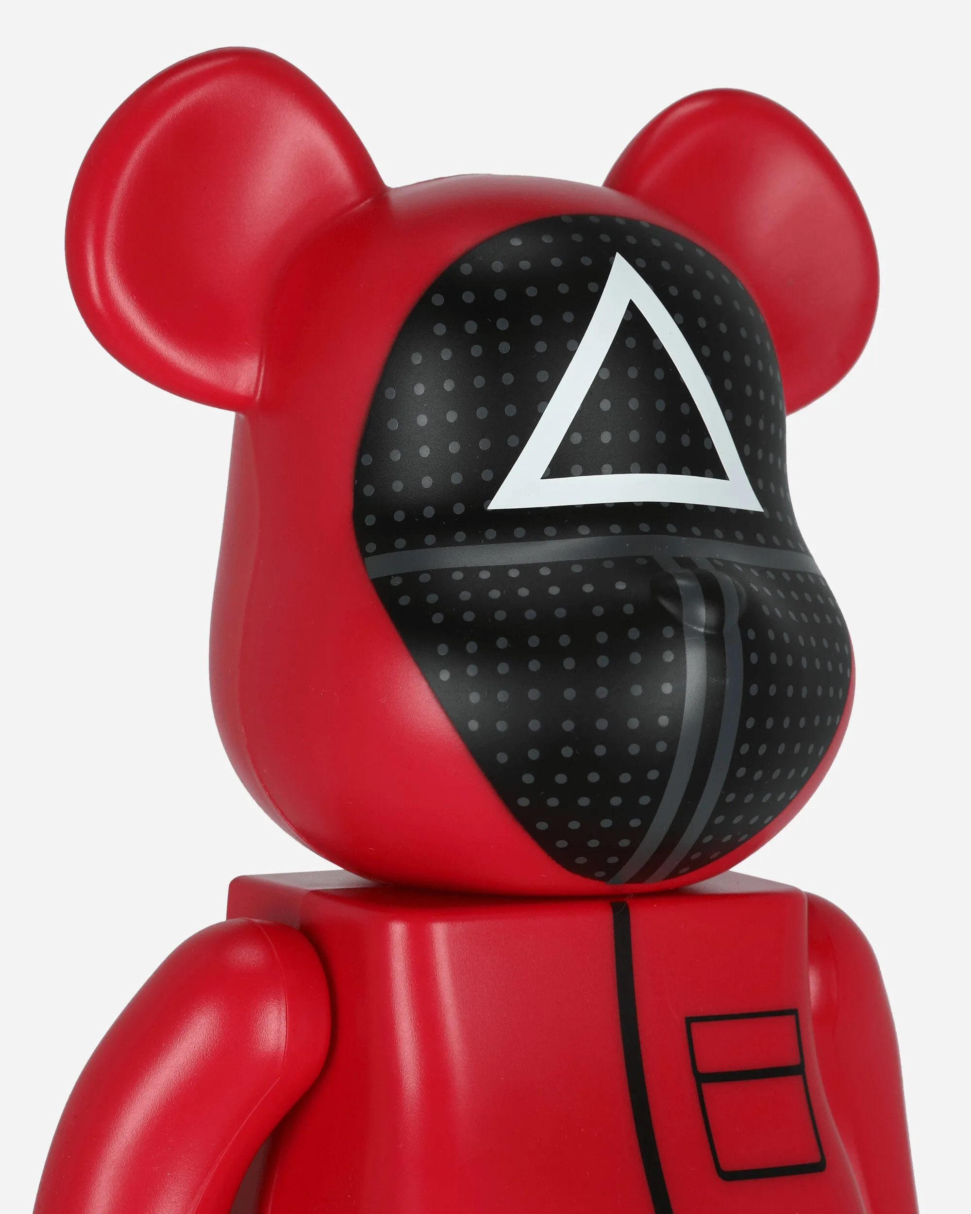 100%   400% Squid Game Guard Triangle Be@rbrick Multicolor