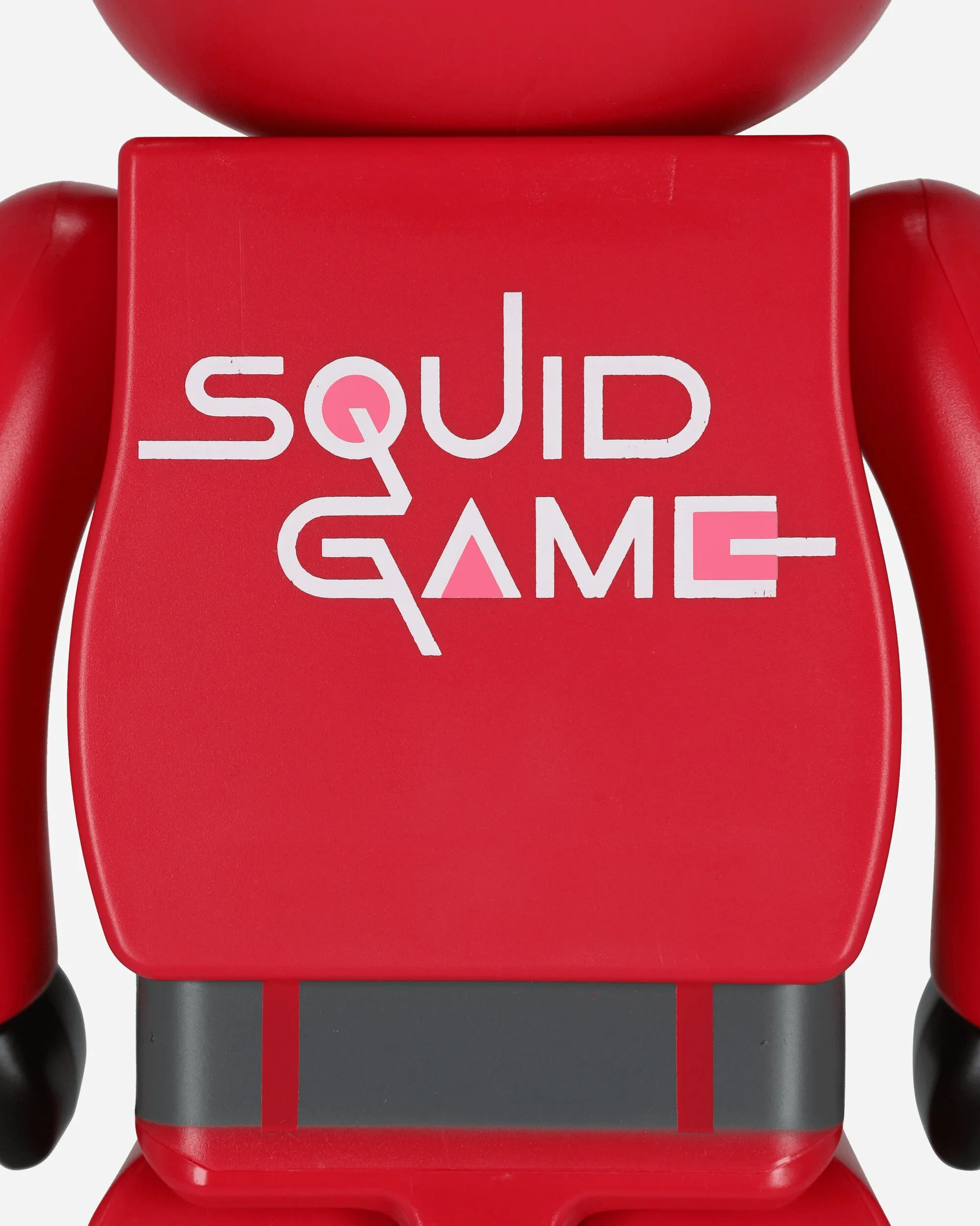 100%   400% Squid Game Guard Triangle Be@rbrick Multicolor