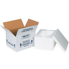 8 x 6 x 4 1/4 Insulated Shipping Kit