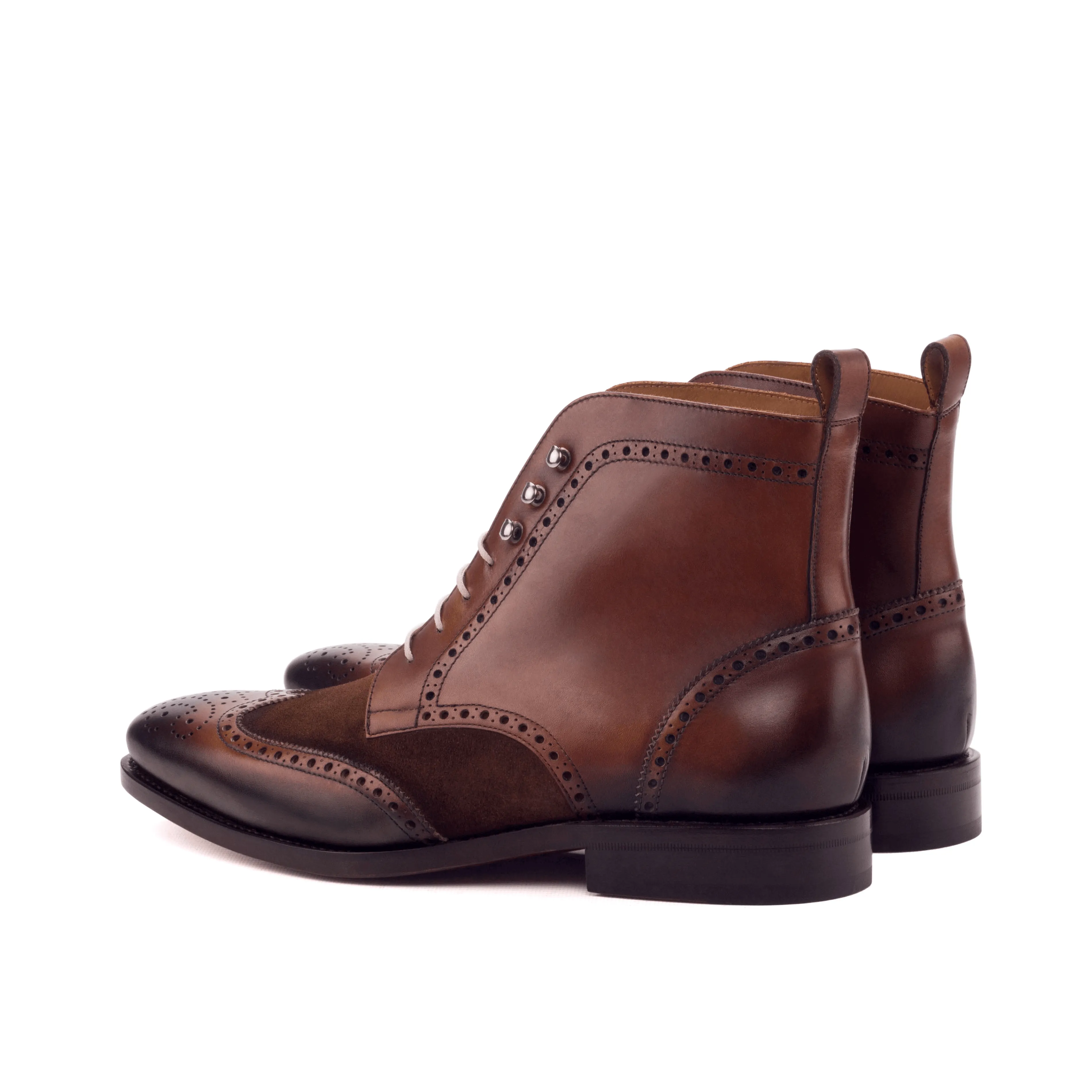 Abu Dhabi Military Brogue Boots