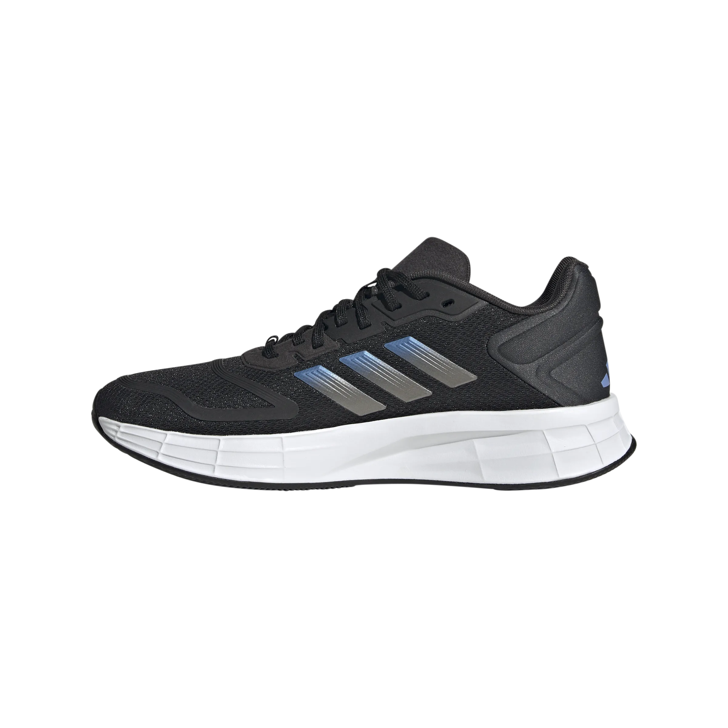 adidas Duramo 10 Running Shoes - Womens - Black/Blue Fusion Metallic/Night Metallic