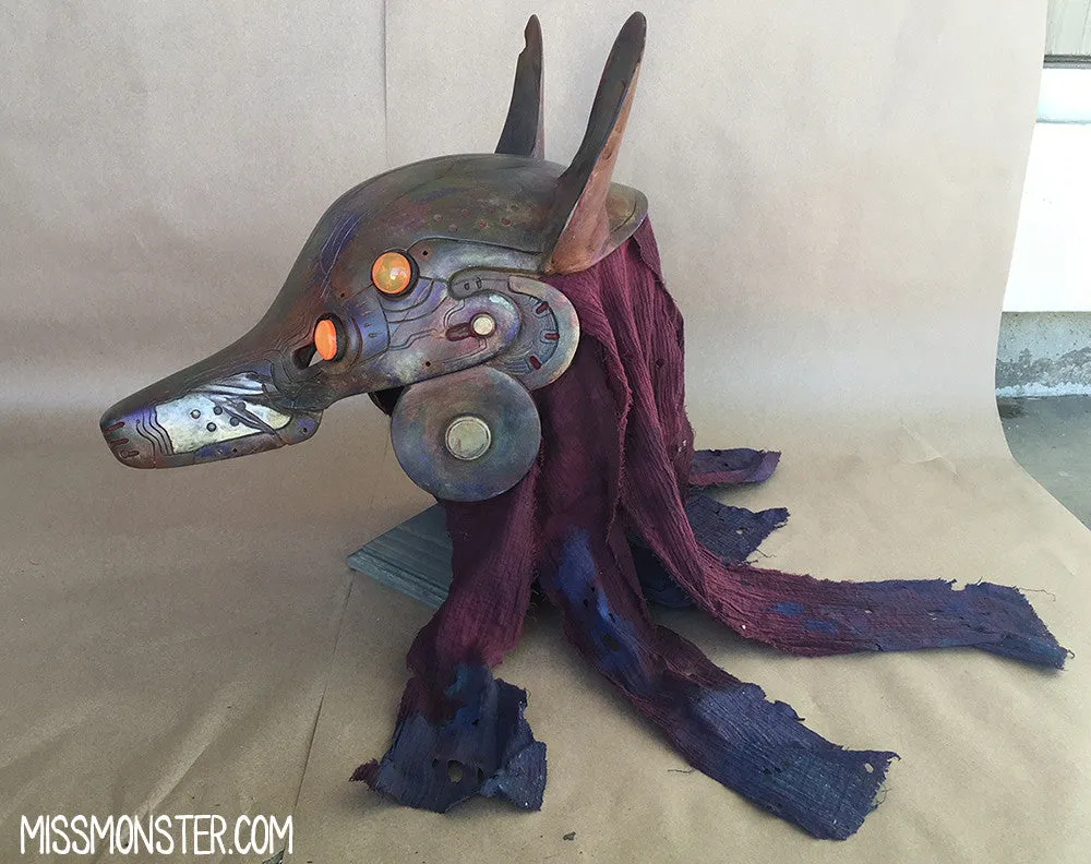 ANUBOT HEADDRESS-  BATTLE DAMAGED DESERT FOX