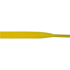 Athletic Flat 5/16 - Yellow (12 Pair Pack) Shoelaces