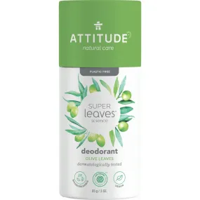 Attitude Deodorant Spray with Olive Leaves - Herbal Protection - Aluminum-Free Deodorant - Sensitive Skin - 3 Oz