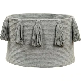 Basket Tassels | Light Grey