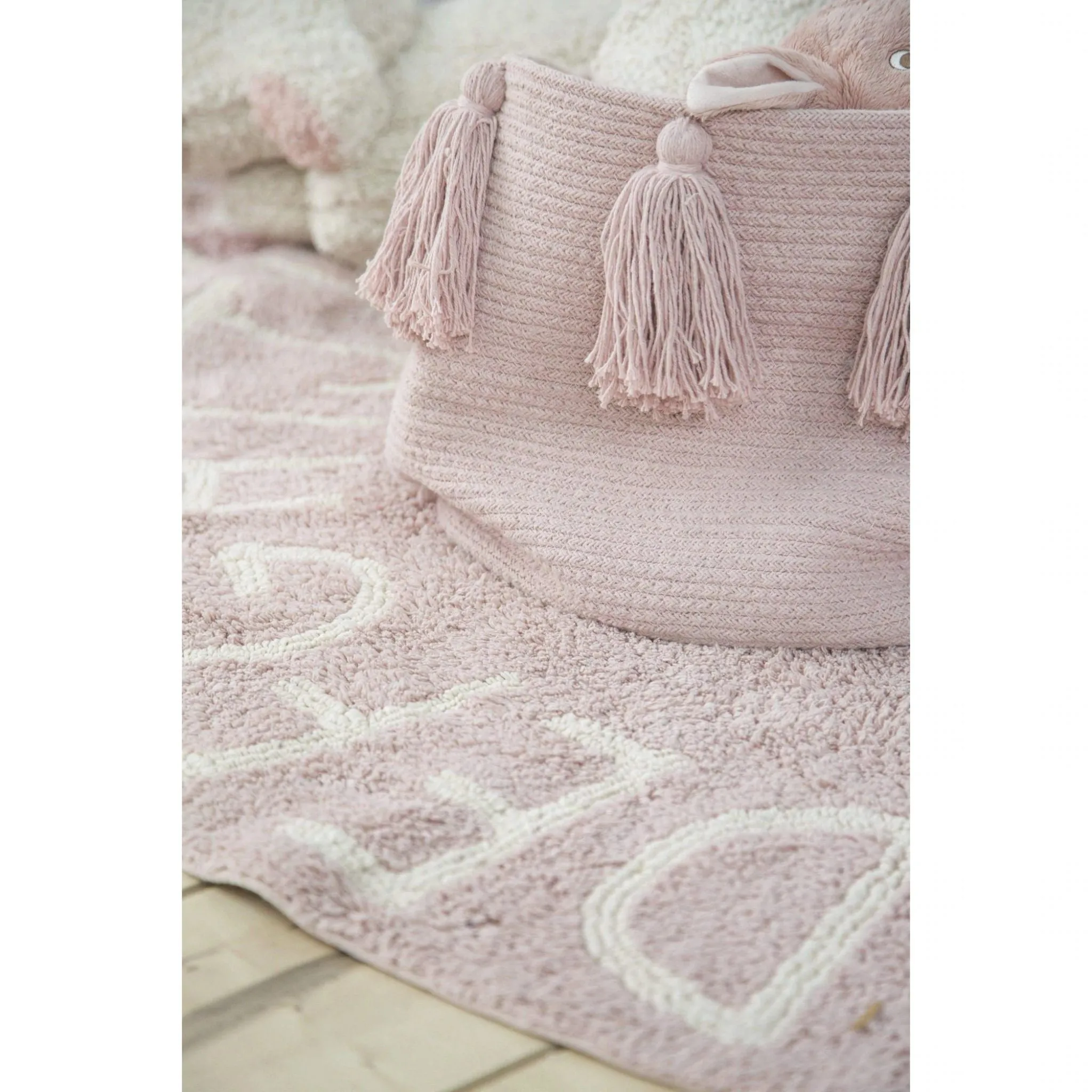 Basket Tassels | Pink