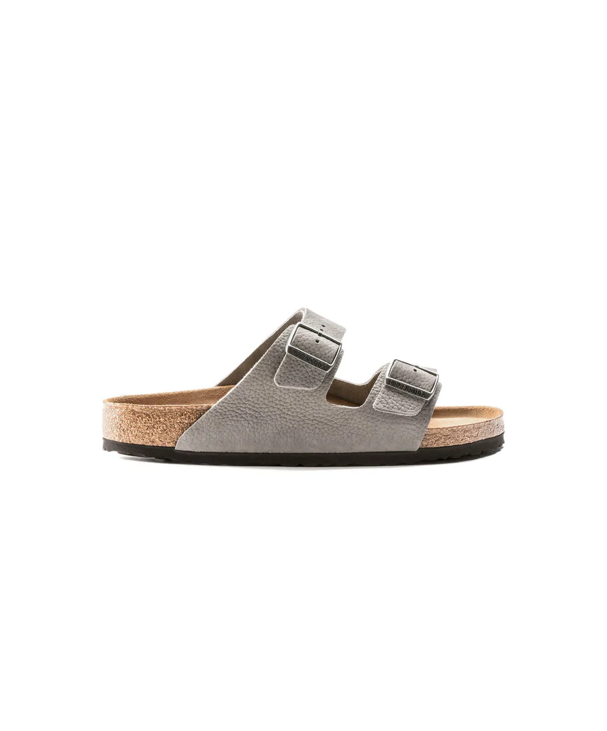 Birkenstock Arizona Nubuck Leather Desert Buck Whale Grey Sandals