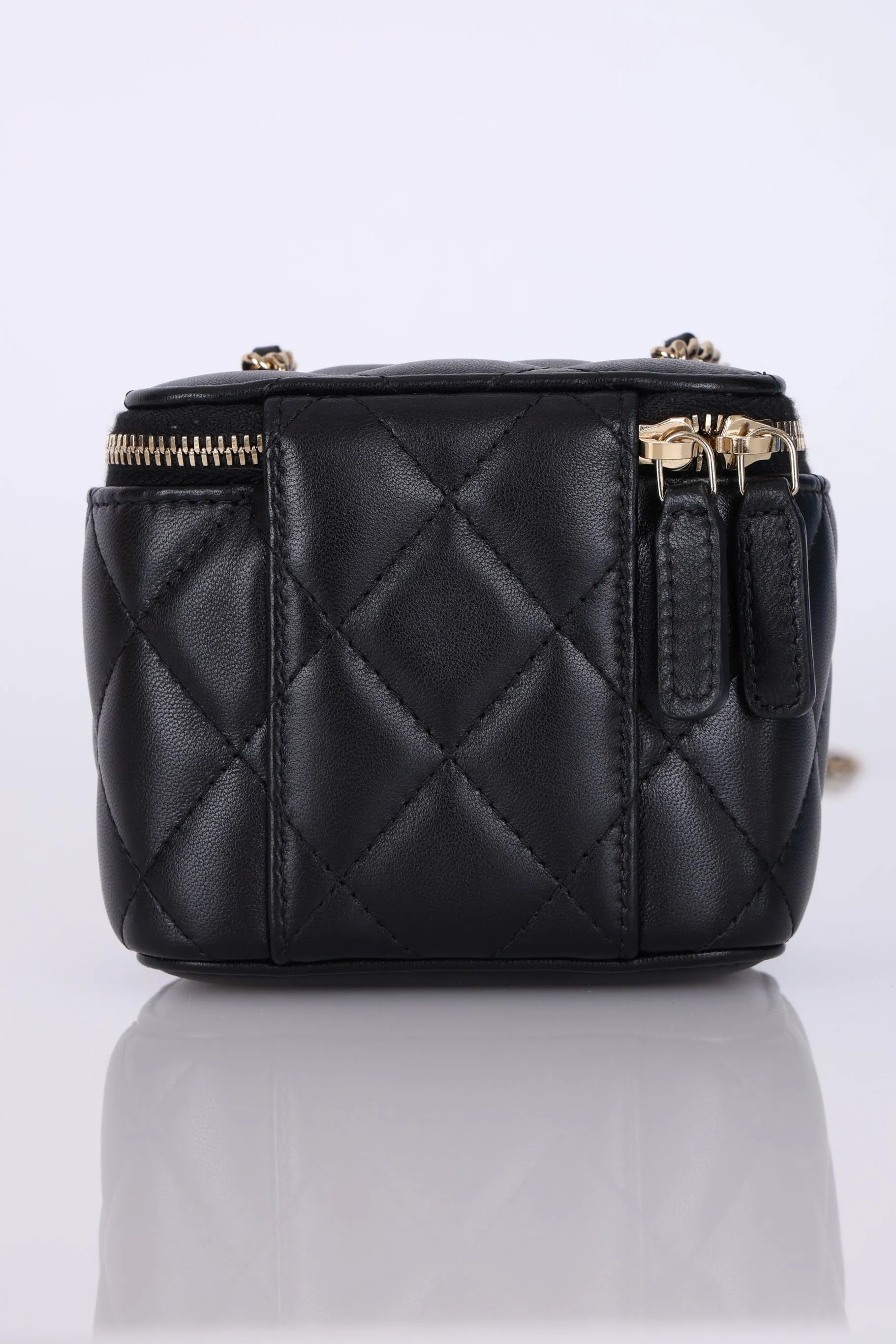 Chanel 2021 Lambskin Mini Vanity Bag