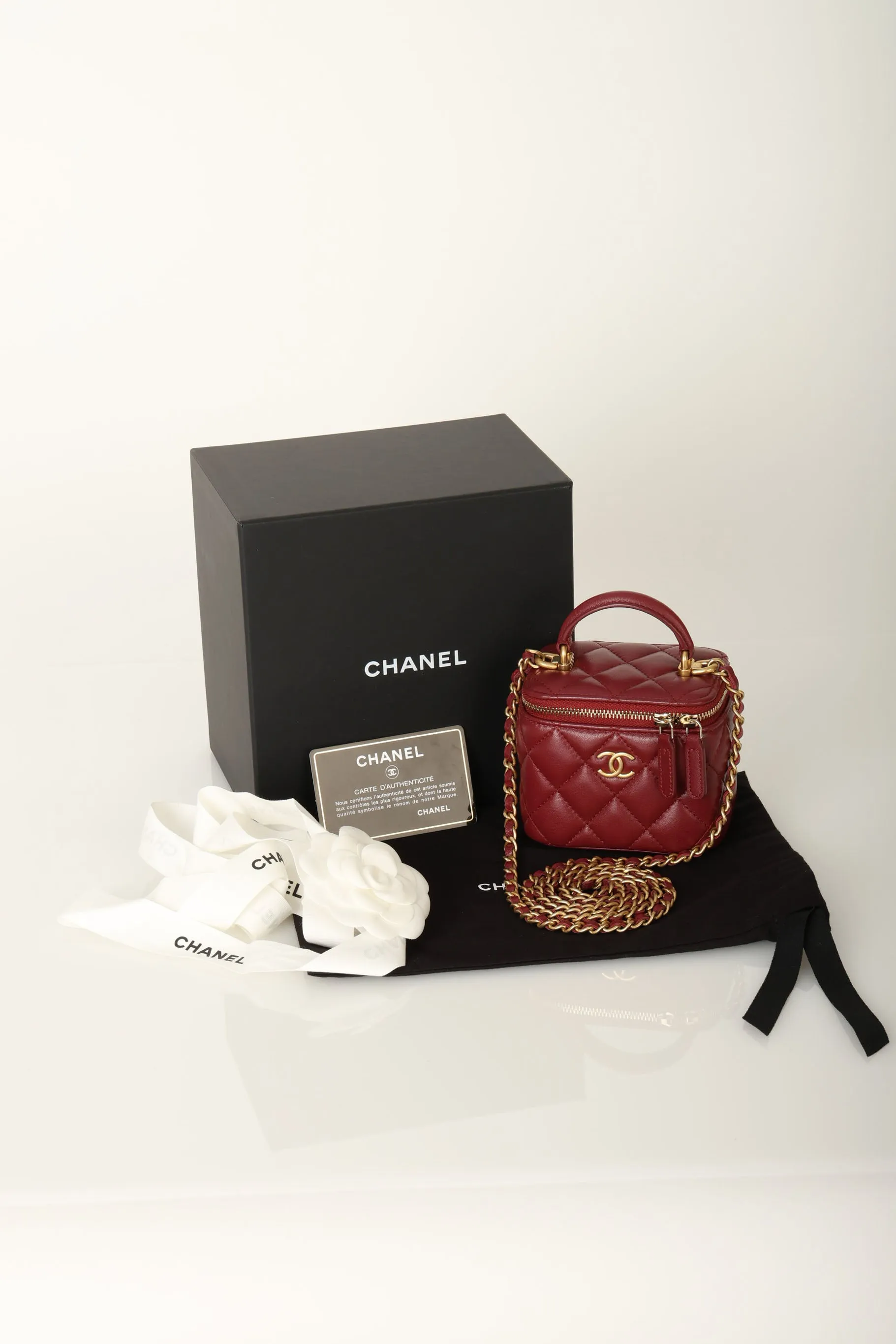 Chanel 2021 Lambskin Mini Vanity