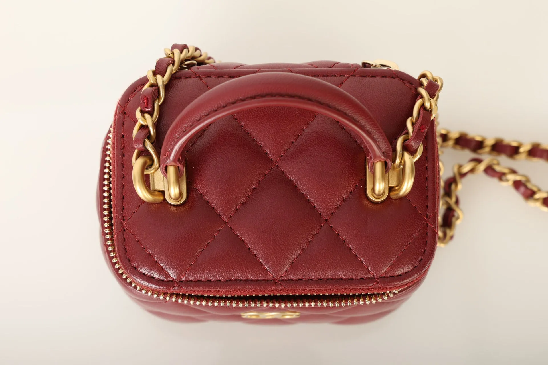 Chanel 2021 Lambskin Mini Vanity