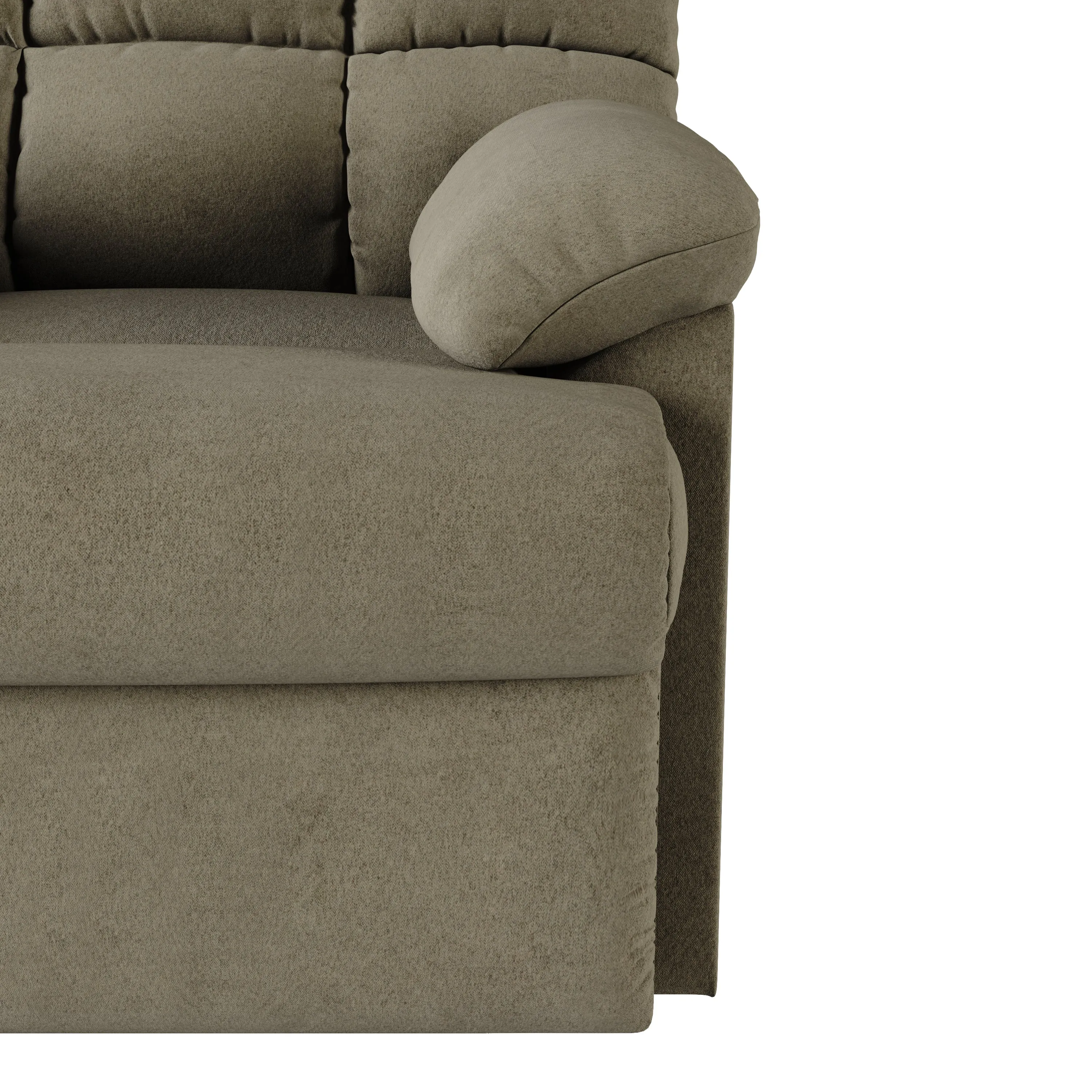 Cheraw Biscuit-Tufted Wall Hugger Recliner