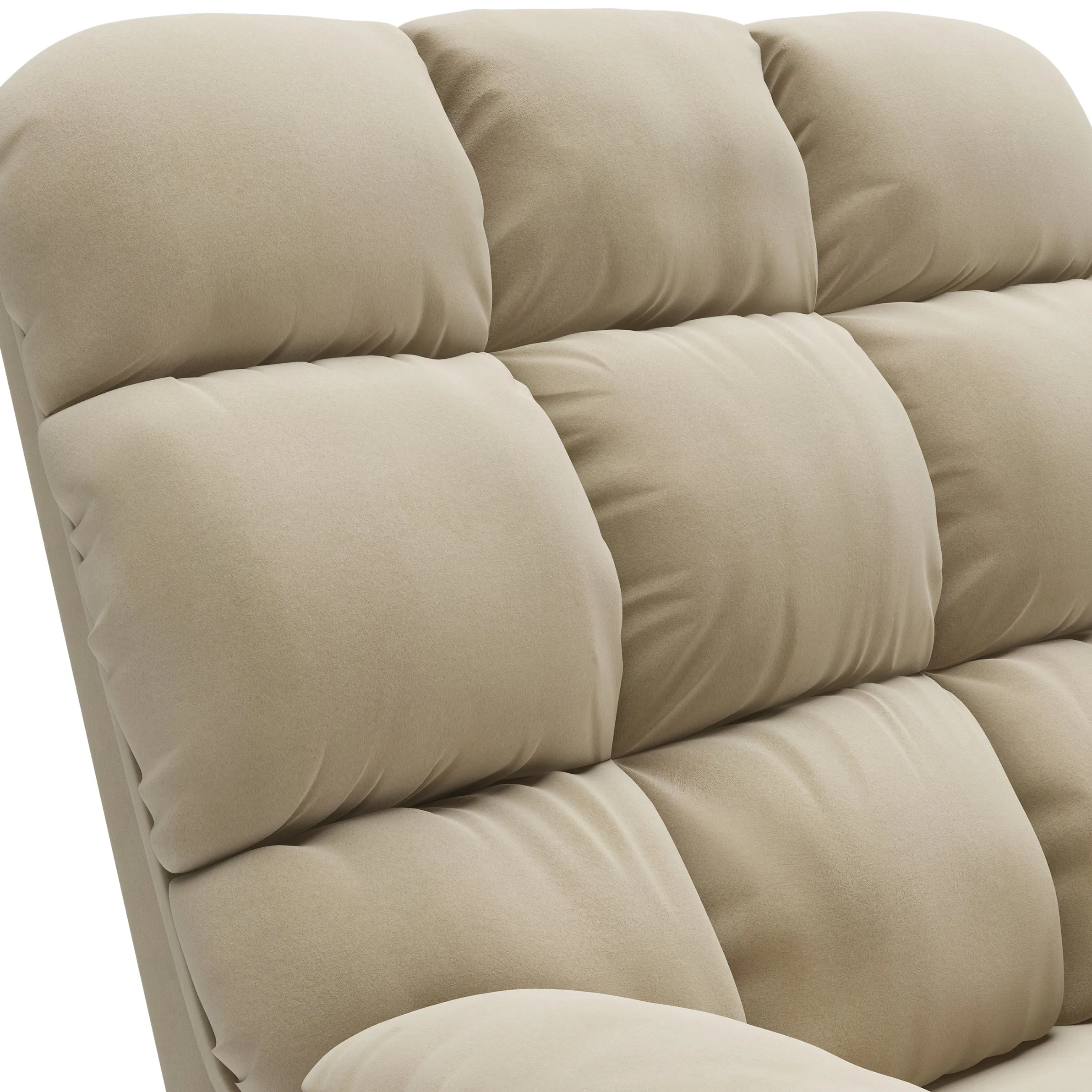 Cheraw Biscuit-Tufted Wall Hugger Recliner