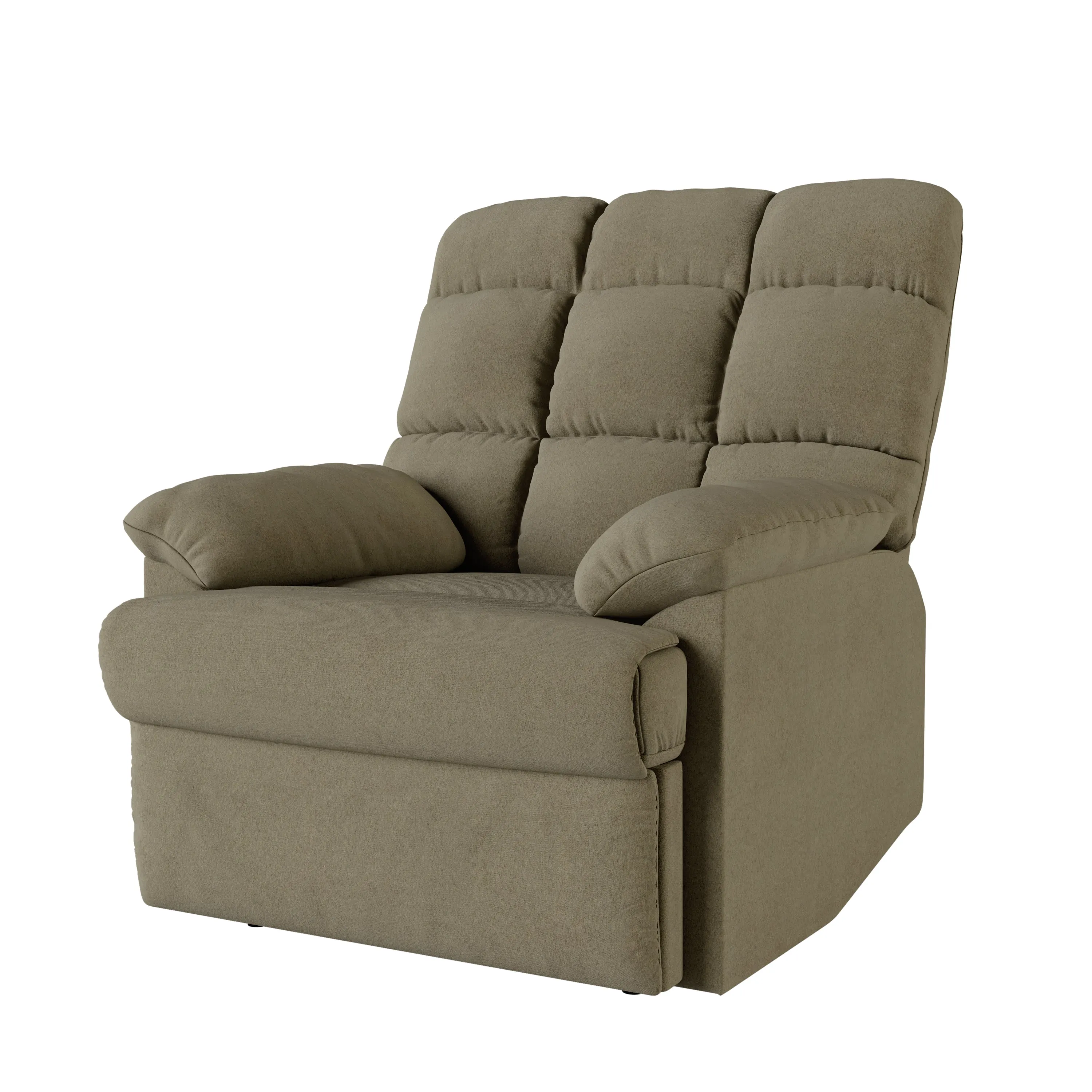 Cheraw Biscuit-Tufted Wall Hugger Recliner