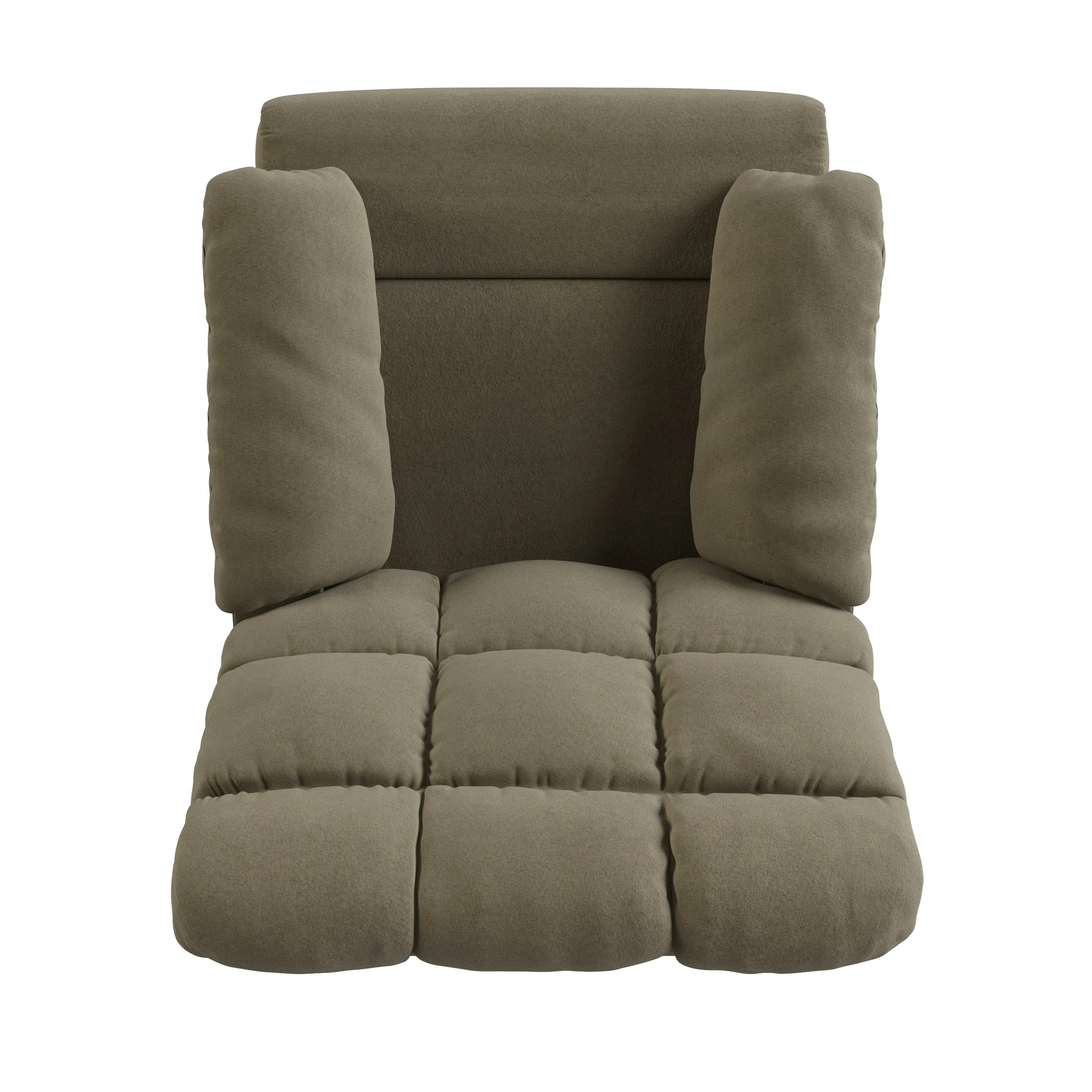 Cheraw Biscuit-Tufted Wall Hugger Recliner