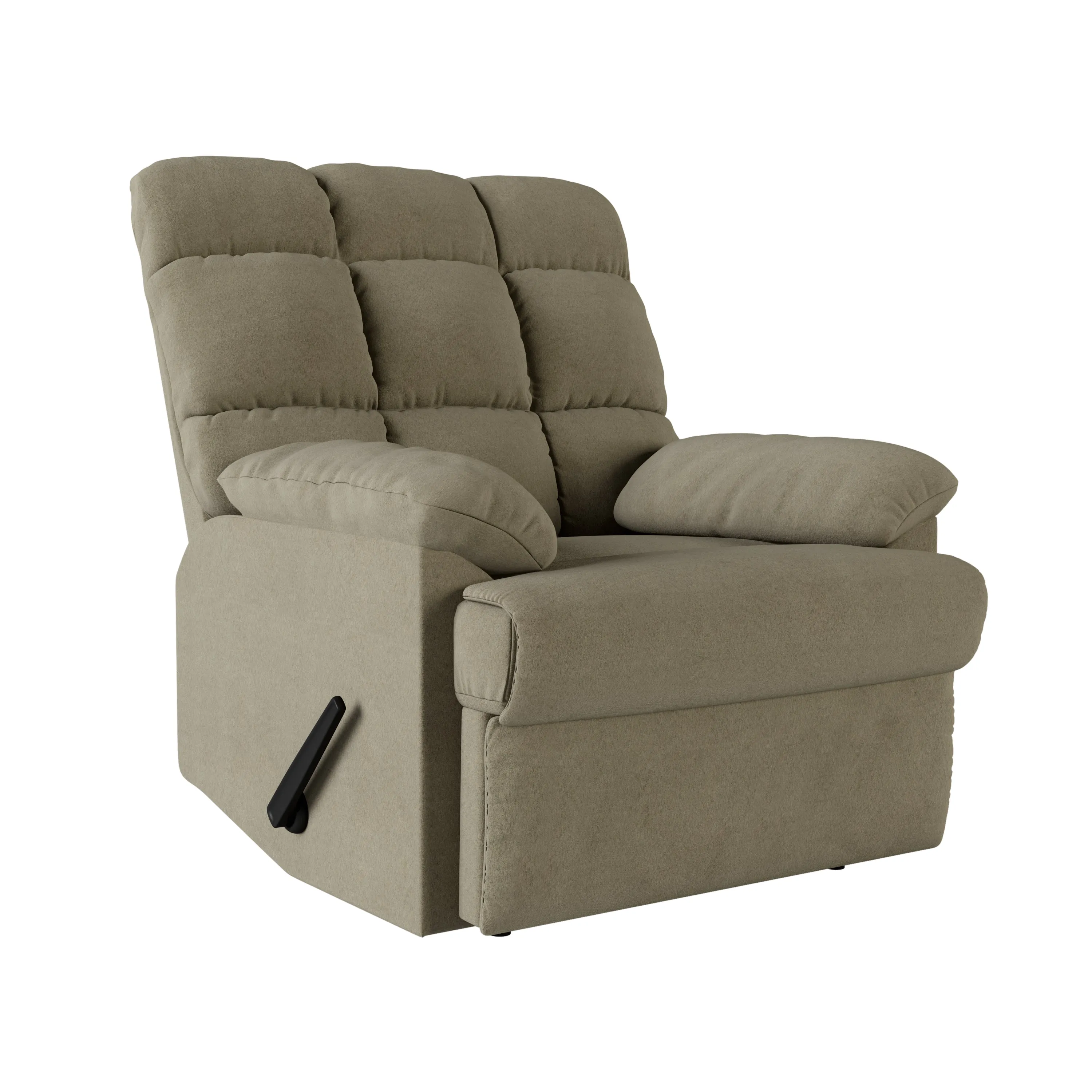 Cheraw Biscuit-Tufted Wall Hugger Recliner