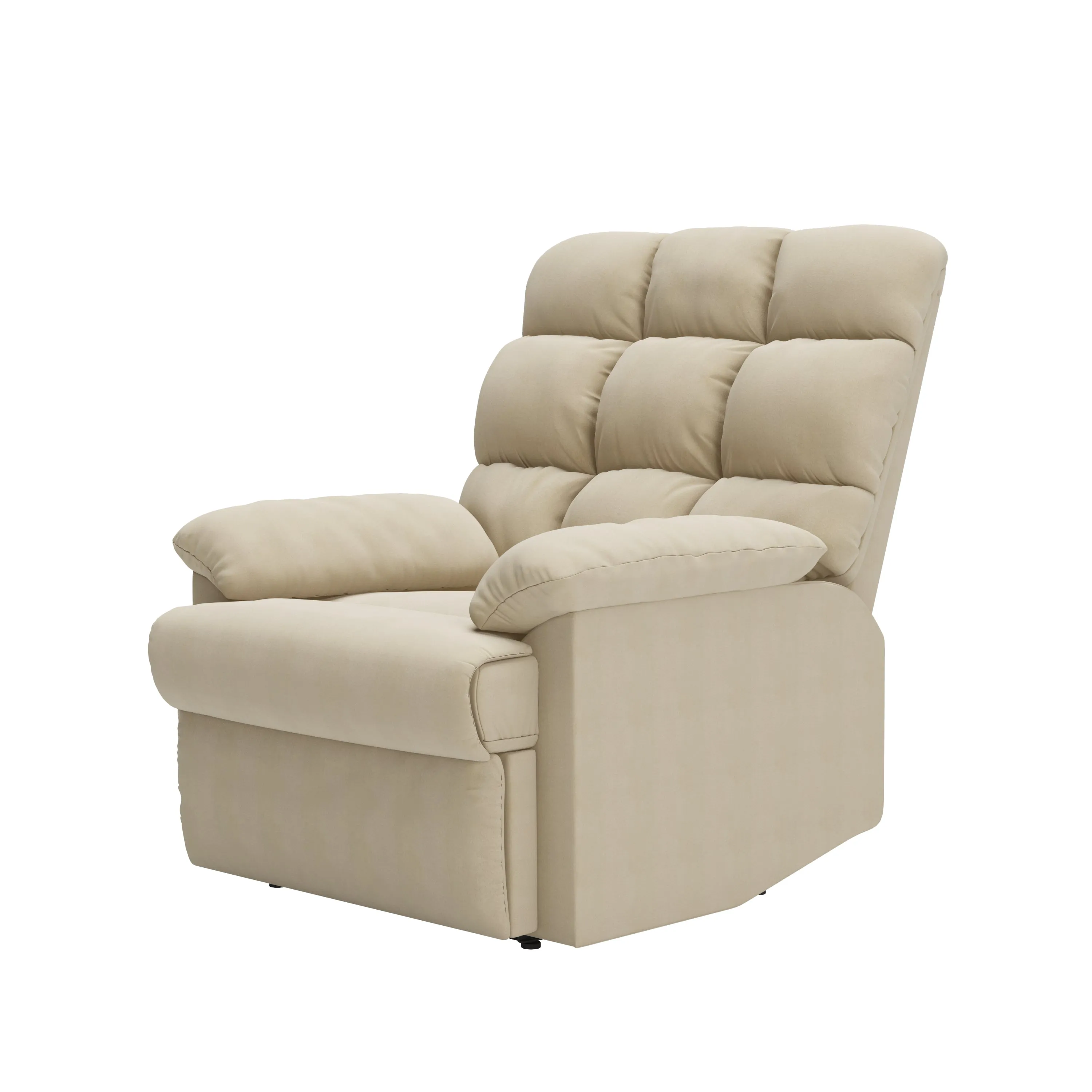 Cheraw Biscuit-Tufted Wall Hugger Recliner