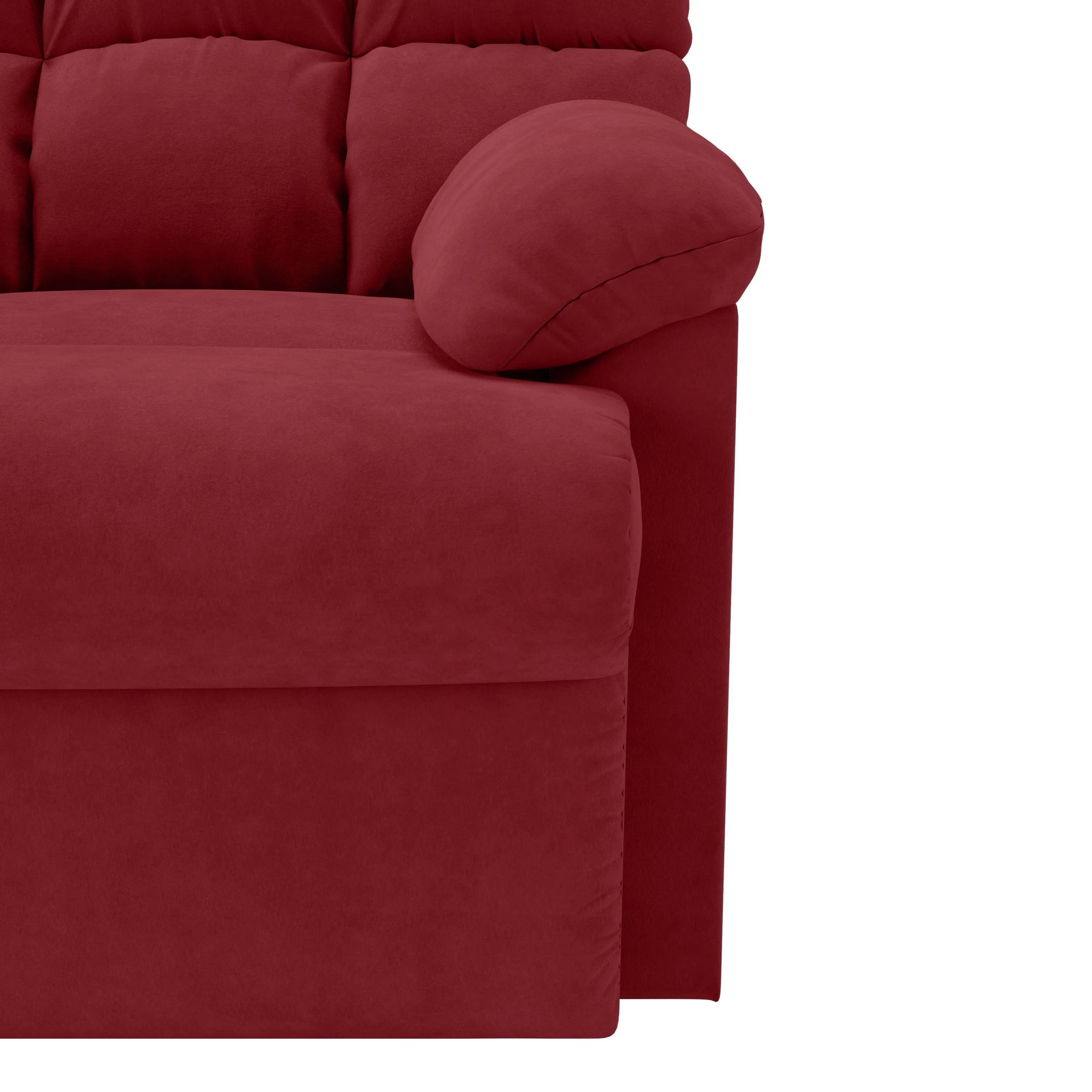 Cheraw Biscuit-Tufted Wall Hugger Recliner