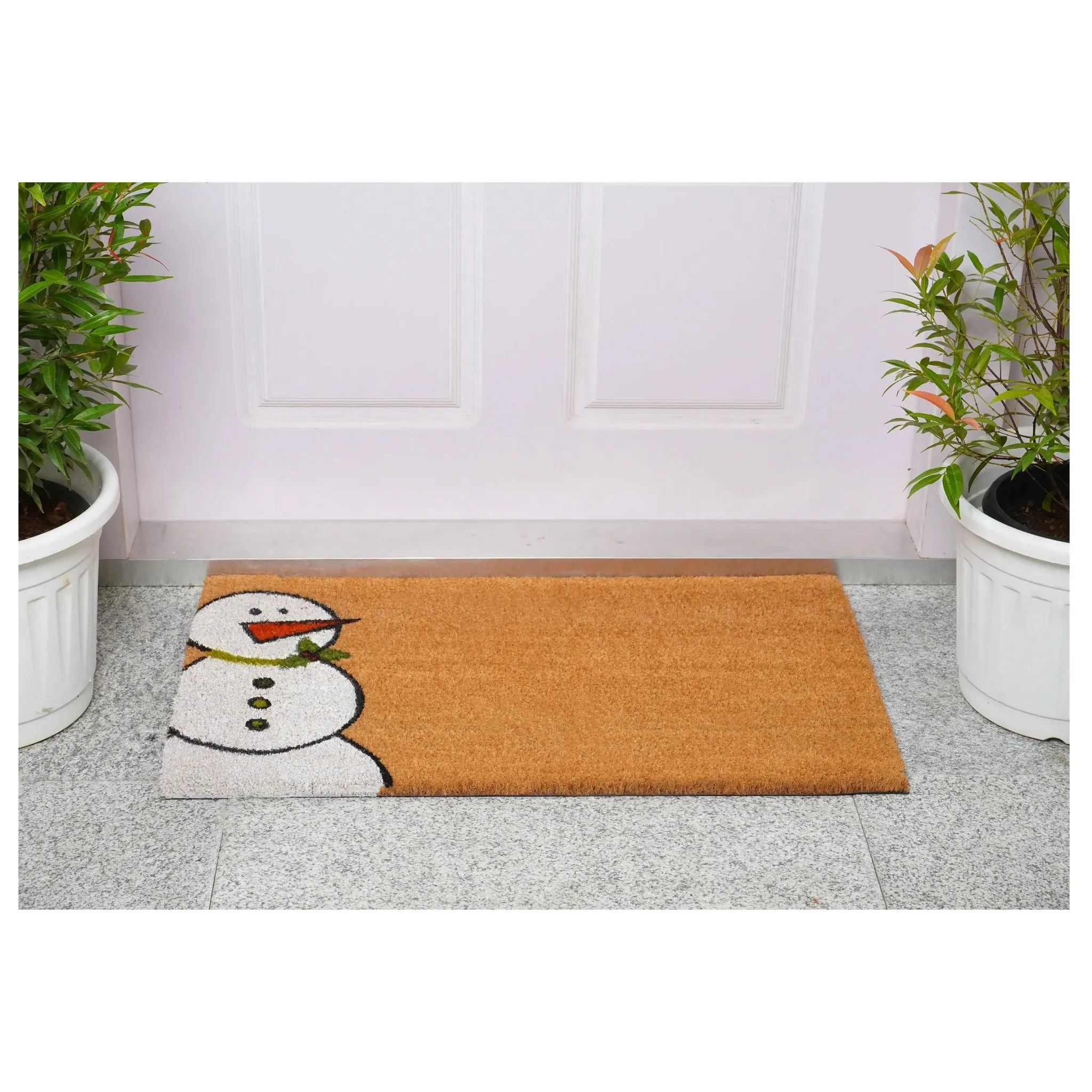 Christmas Winter Snowman Doormat