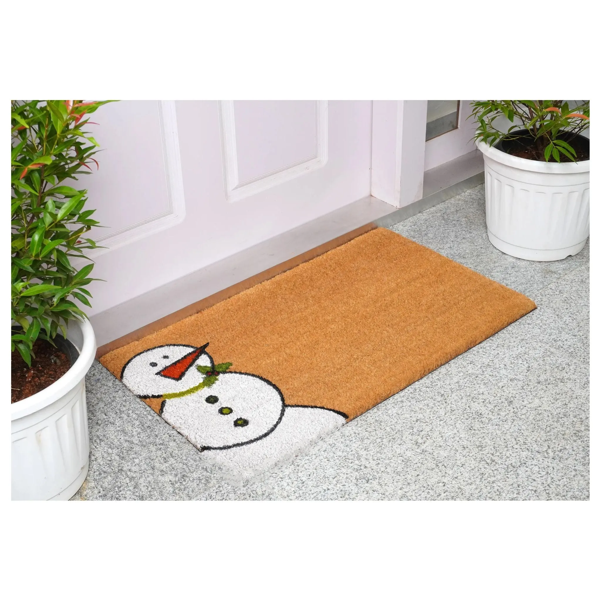 Christmas Winter Snowman Doormat