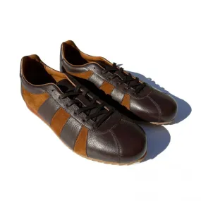 Delicious Junction Chad Leather Trainers Brown