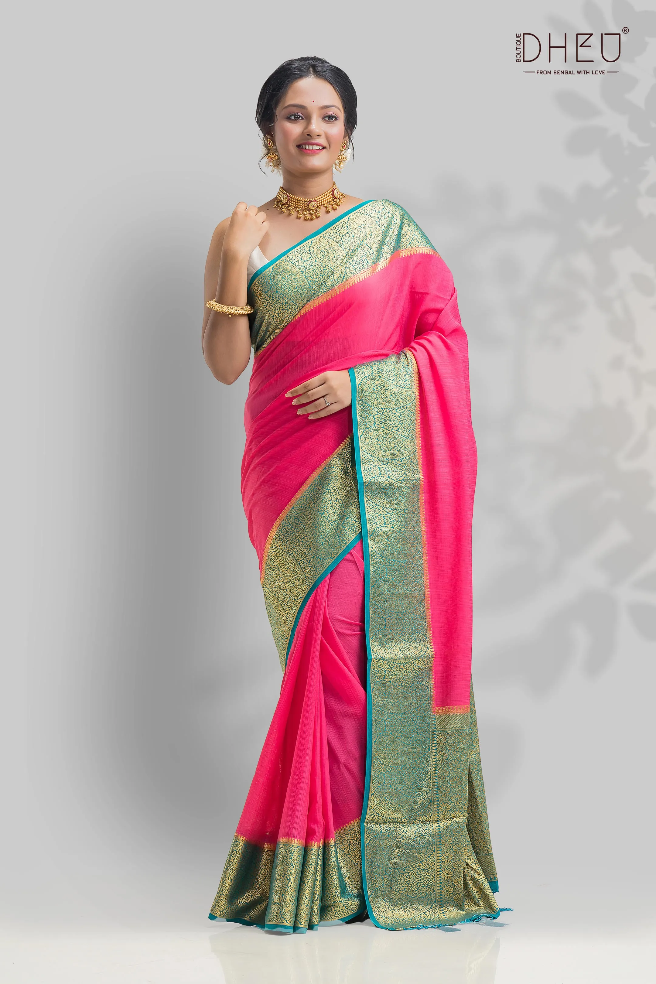 Designer Brocade Silk Saree