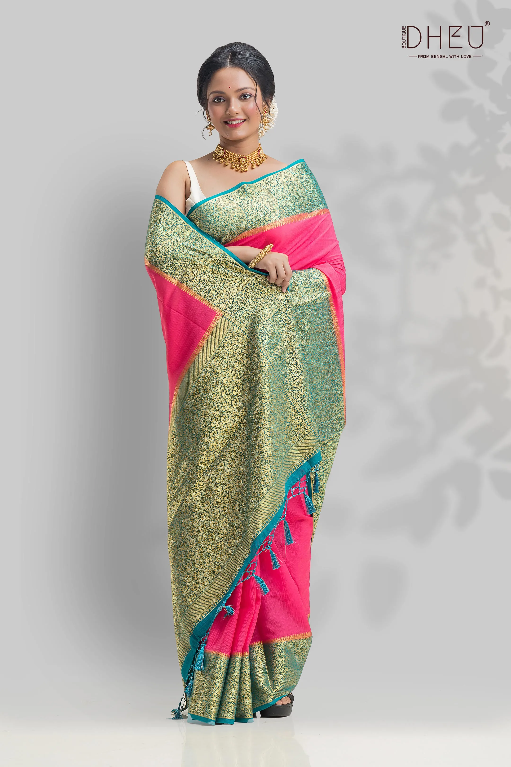 Designer Brocade Silk Saree