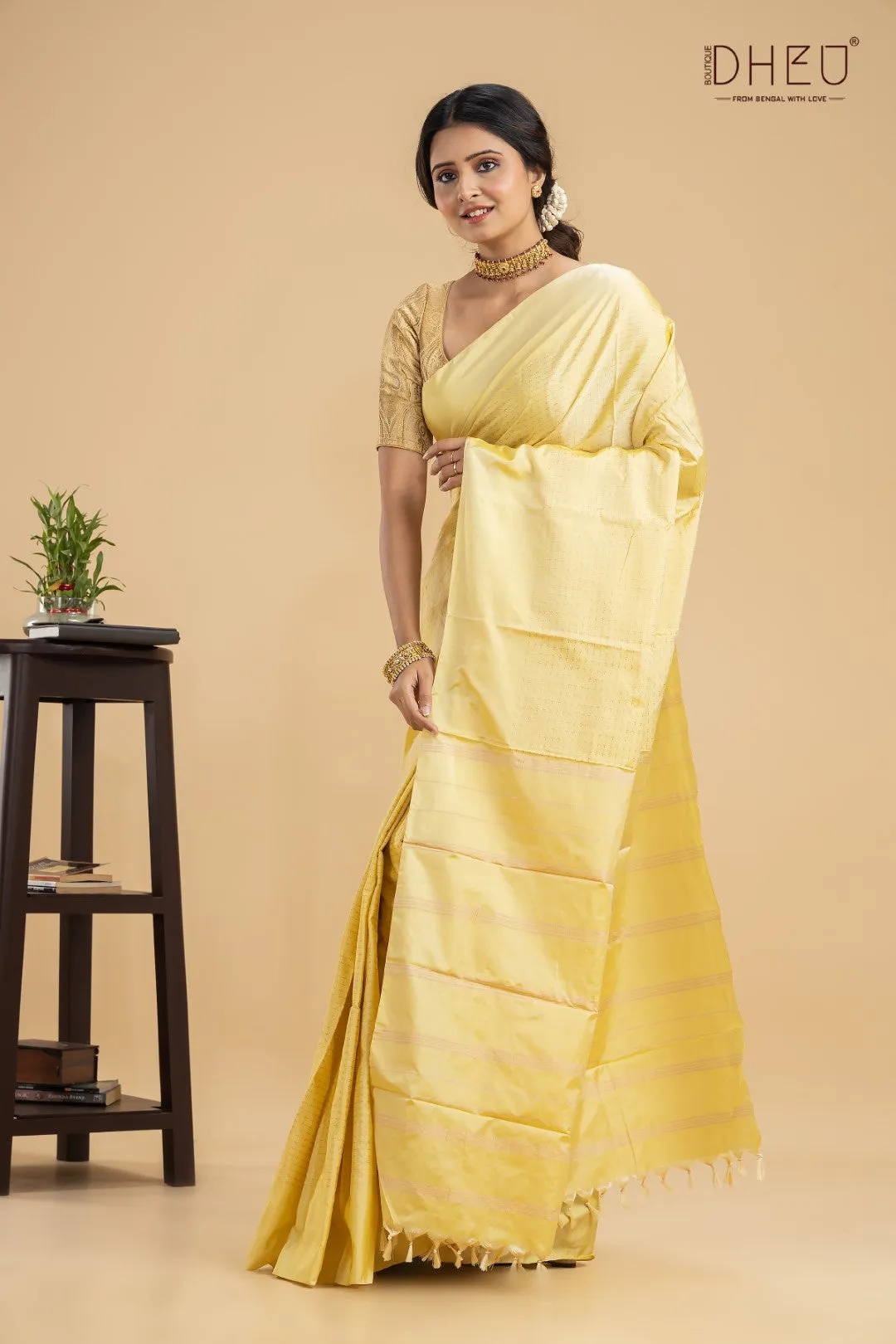 Dheu Exclusive -Designer Silk Saree