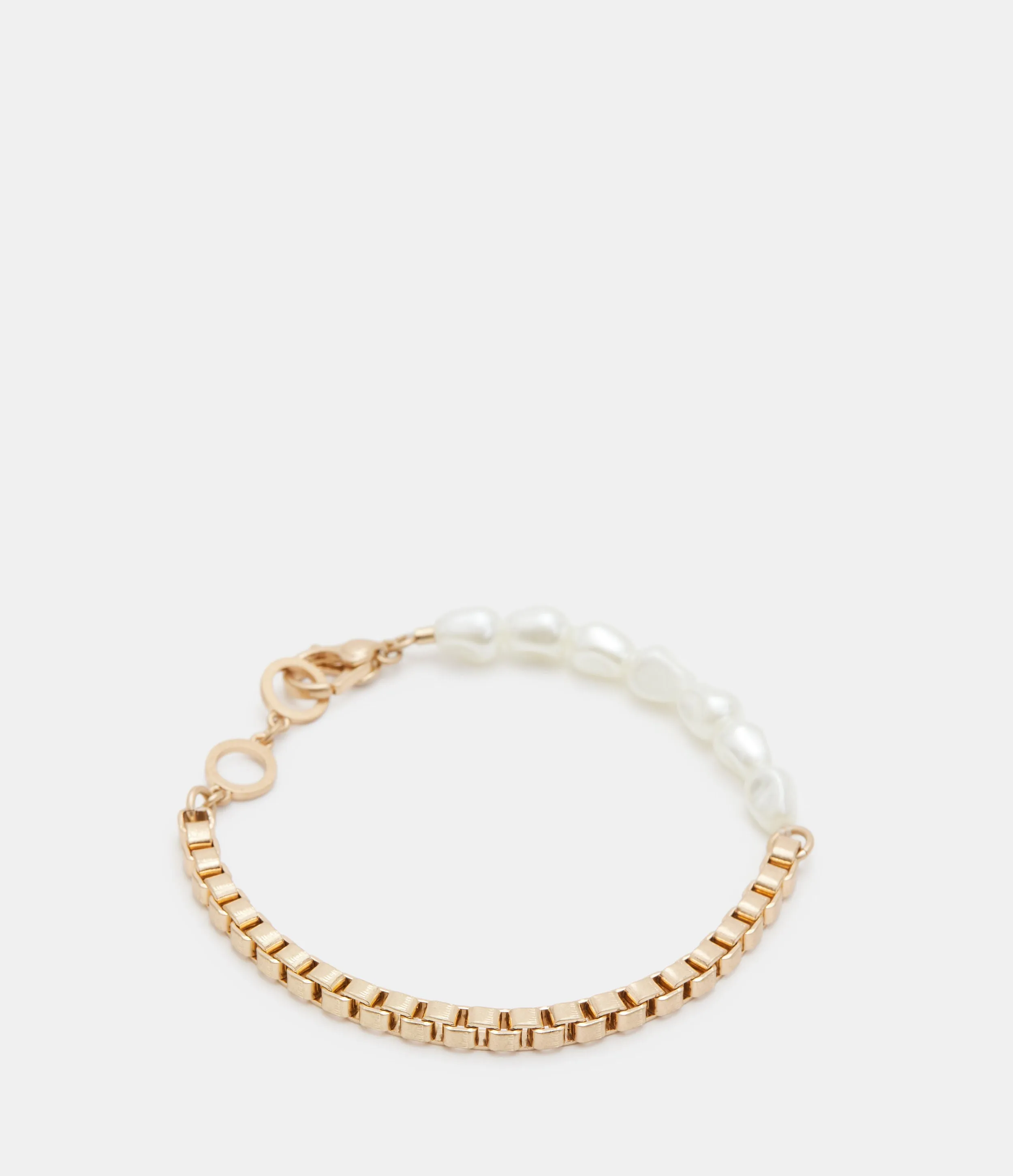 Edie Pearl Box Bracelet