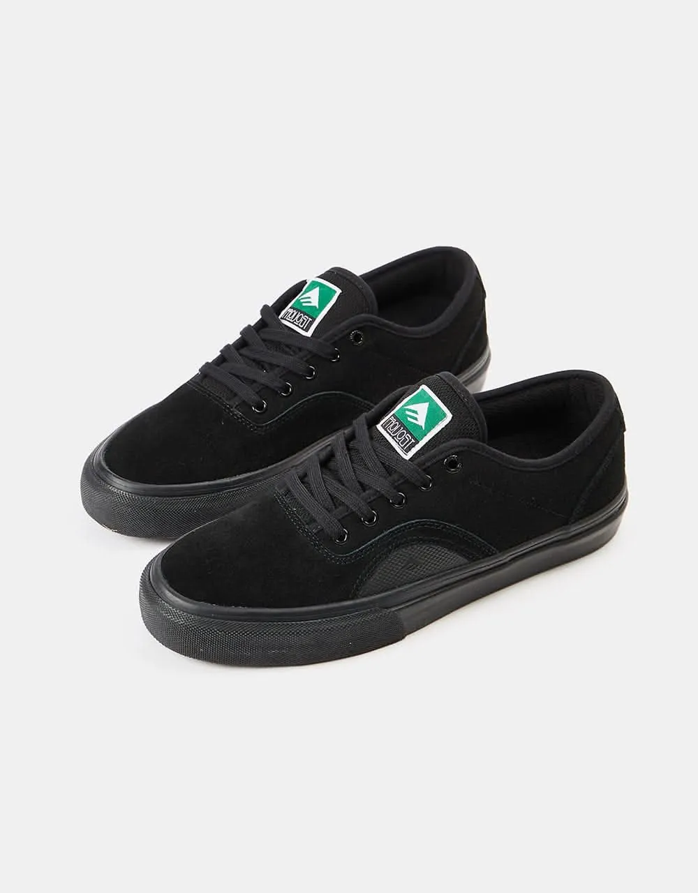 Emerica Provost G6 Skate Shoes - Black/Black/Black