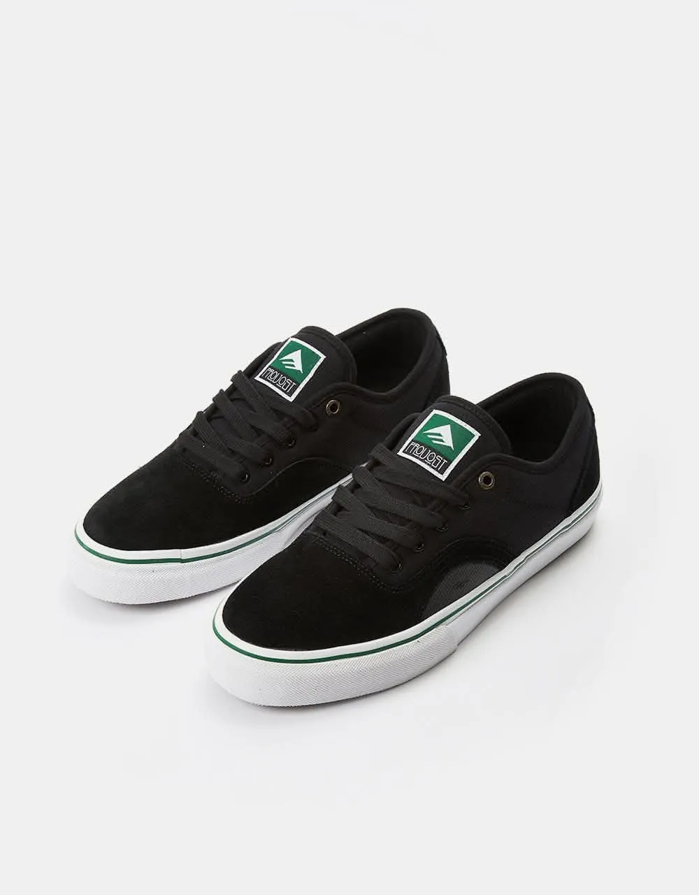 Emerica Provost G6 Skate Shoes - Black/White/Gold