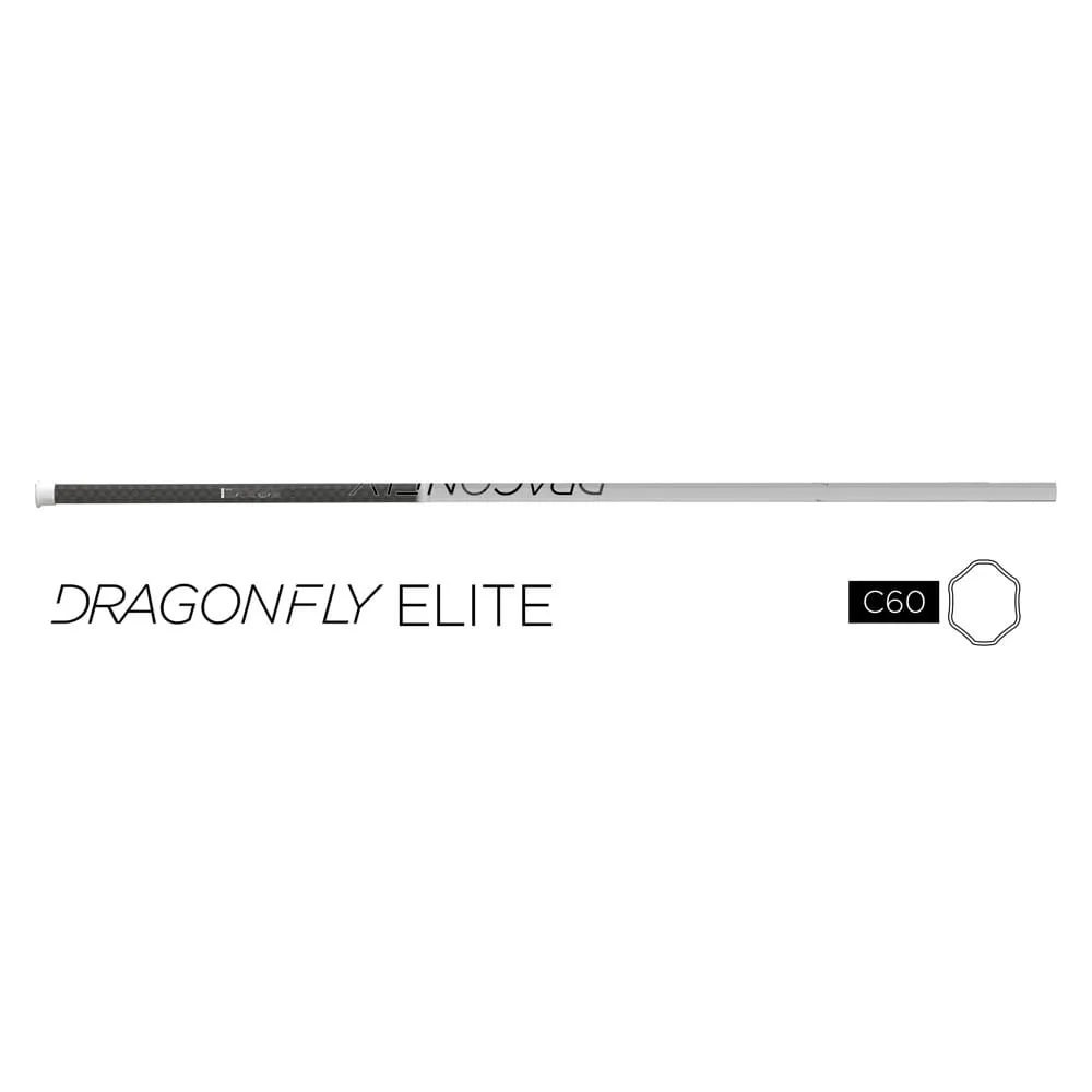 Epoch Dragonfly Elite C60 iQ8 White Composite Defense Lacrosse Shaft