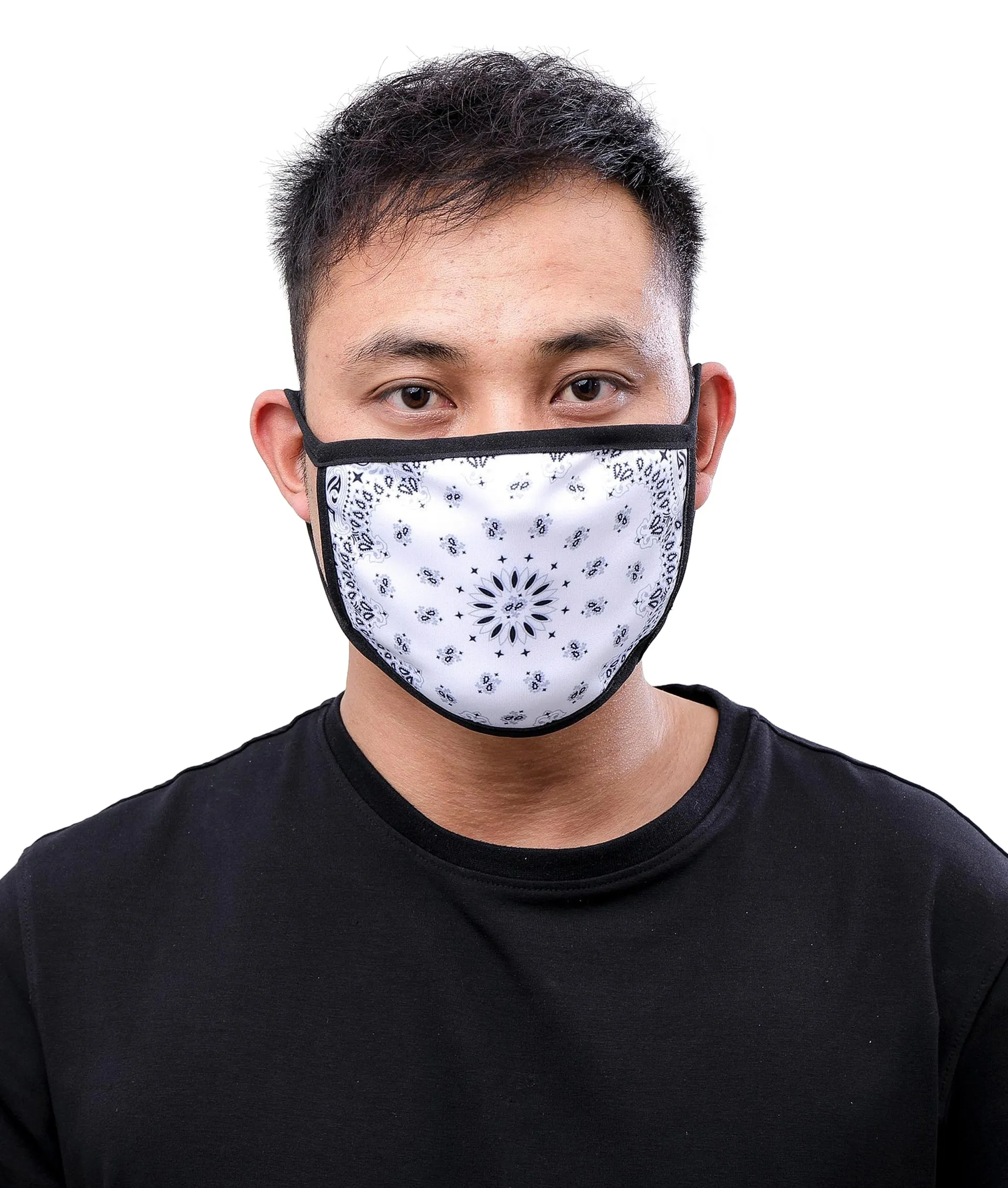 Eternity BC/AD Paisley Bandana Fashion Face Mask