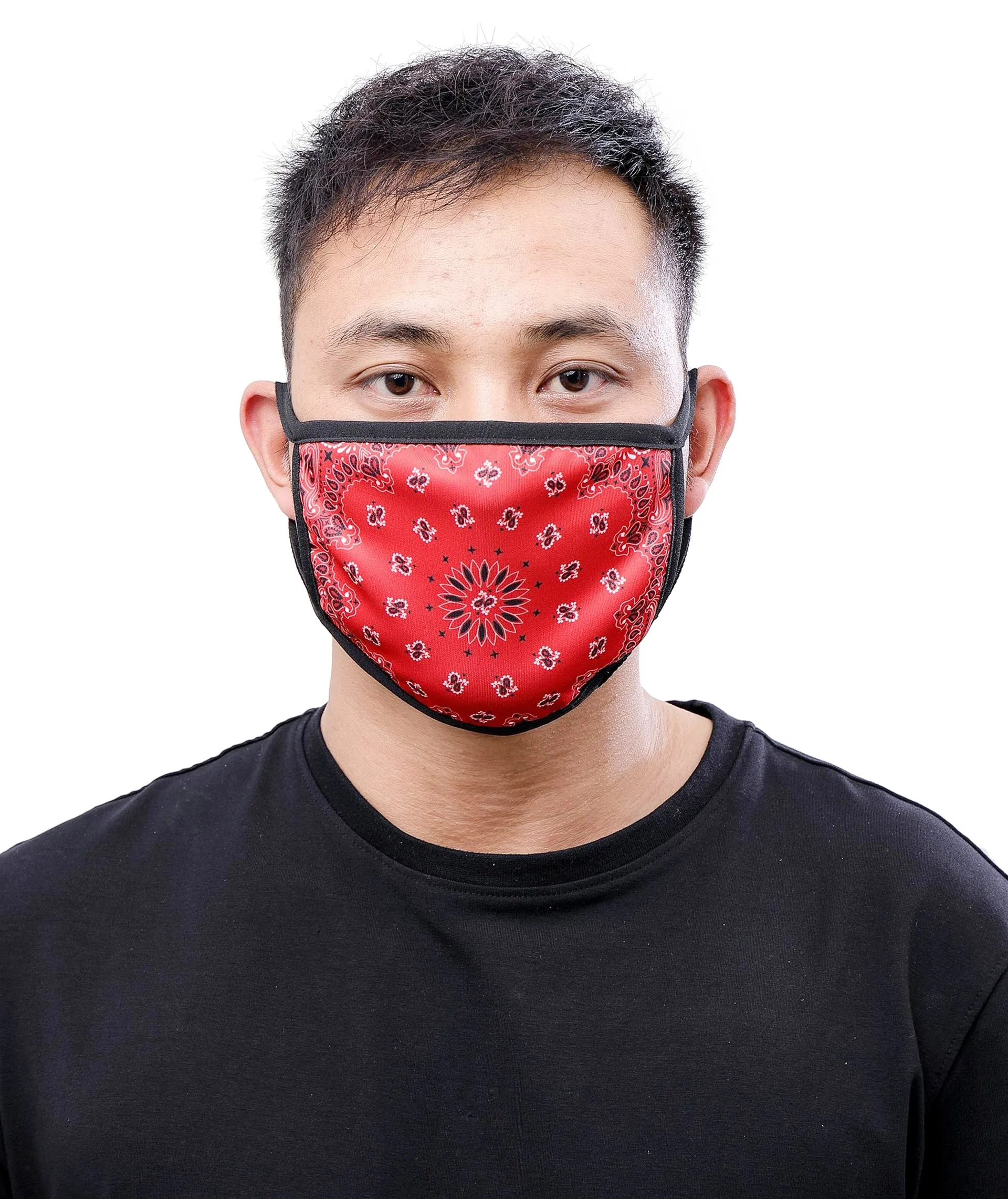 Eternity BC/AD Paisley Bandana Fashion Face Mask