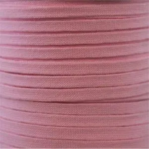 Flat Athletic Laces Custom Length with Tip - Pink (1 Pair Pack) Shoelaces