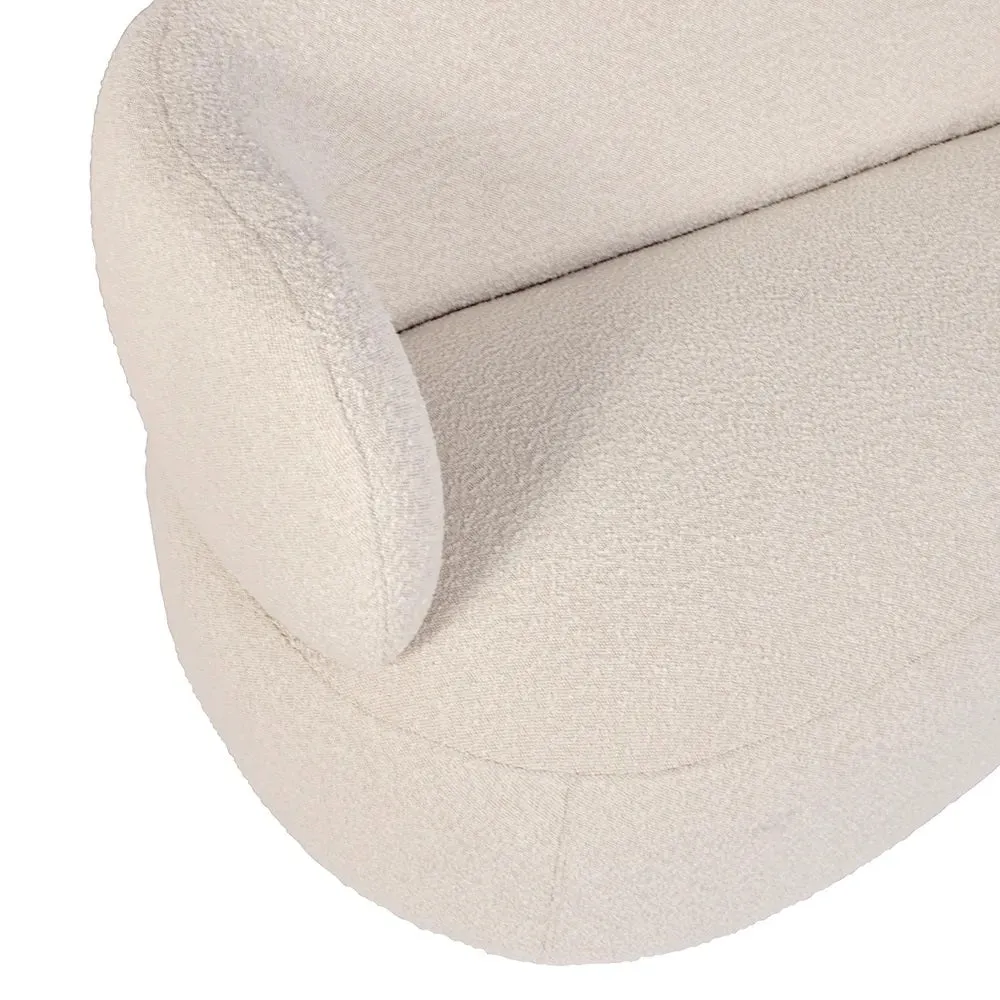 Greenwich 3 Seater Sofa - Ivory Boucle