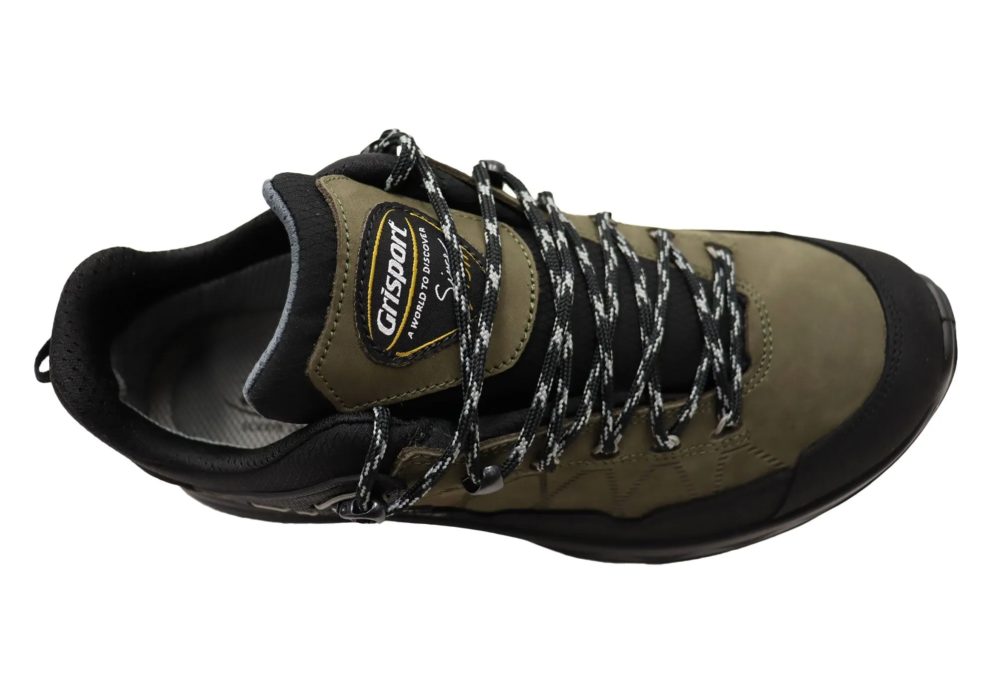 Grisport Mens Urban Explorer Low Waterproof Shoes Made In Italy