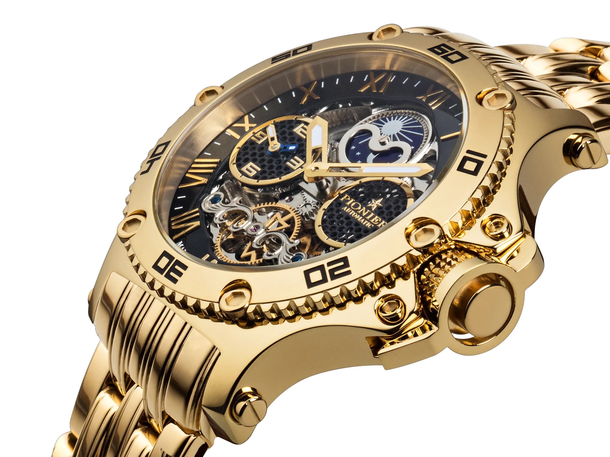 Hawaii Dual Time GM-514-8 Gold Pionier, Germany