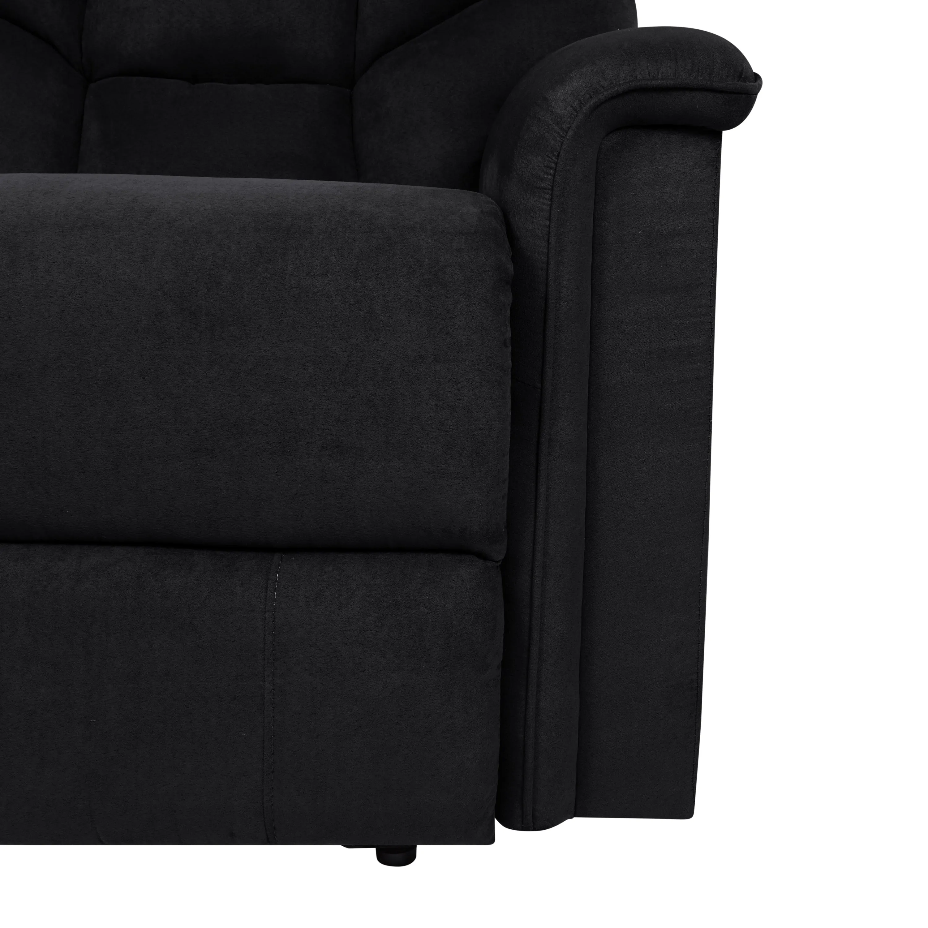 Ignacio Stitch-Tufted Wall Hugger Recliner