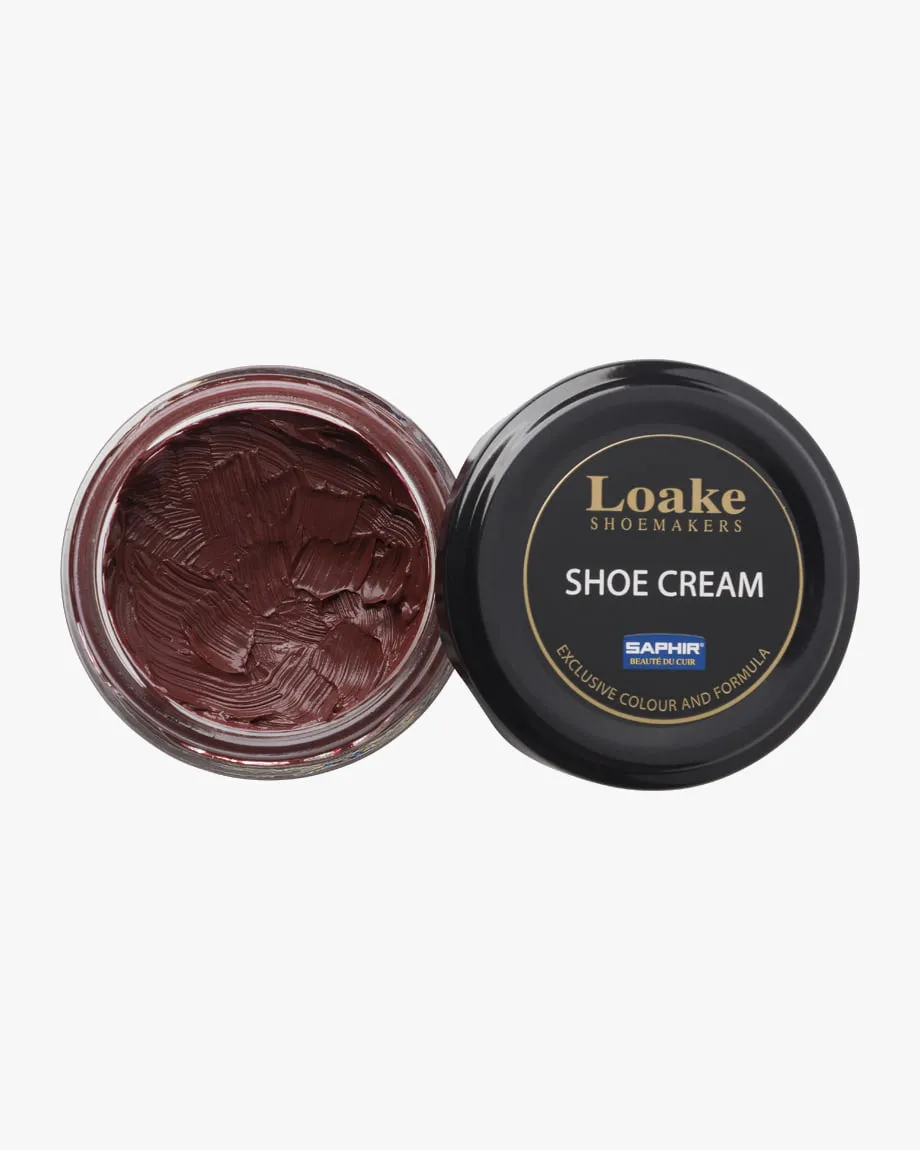 Loake Shoemakers Saphir Shoe Cream - Mahogany