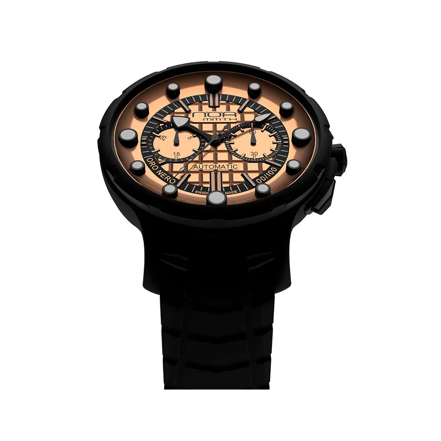 Mammoth OroNero, Automatic Chronograph - Diameter 48mm