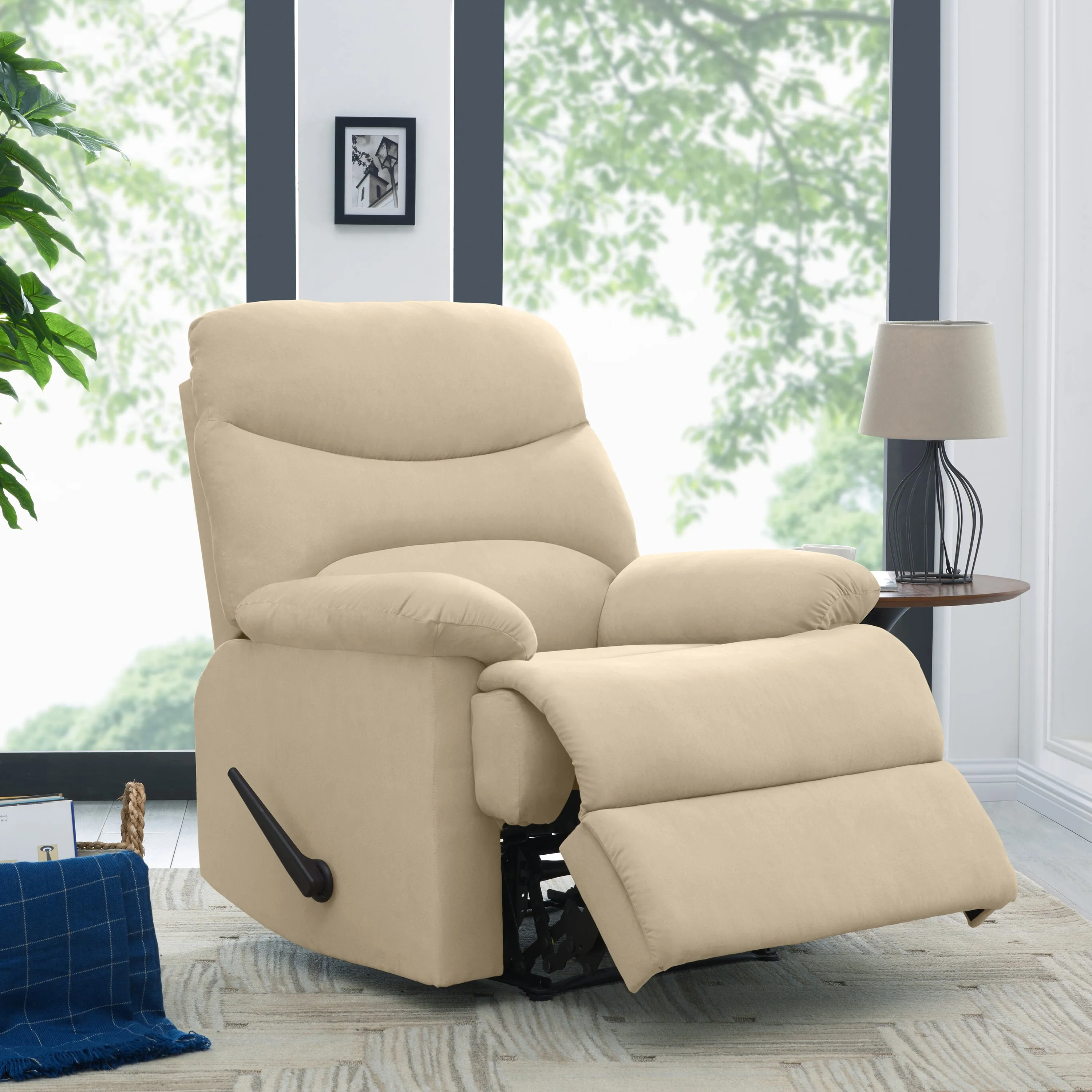 Ouray Baseball-Stitch Wall Hugger Recliner