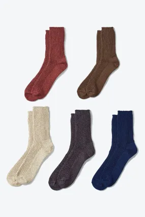 ROTOTO Recycled Cotton Marl Socks