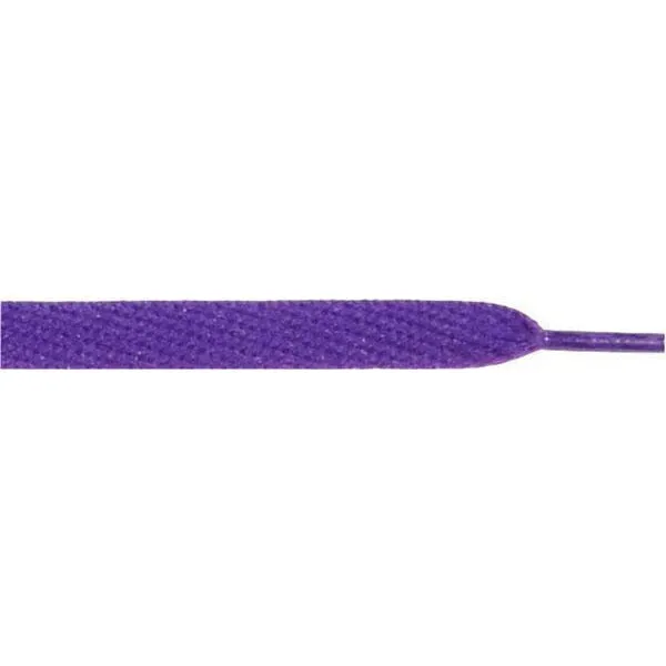 Skateboard Flat 1/2 - Purple (12 Pair Pack) Shoelaces