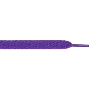 Skateboard Flat 1/2 - Purple (12 Pair Pack) Shoelaces