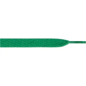 Skateboard Flat Laces - Green (1 Pair Pack) Shoelaces