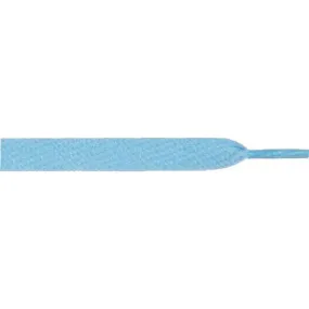 Skateboard Flat Laces - Light Blue (1 Pair Pack) Shoelaces