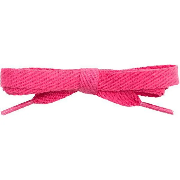 Spool - 3/8 Cotton Flat - Dark Pink (144 yards) Shoelaces