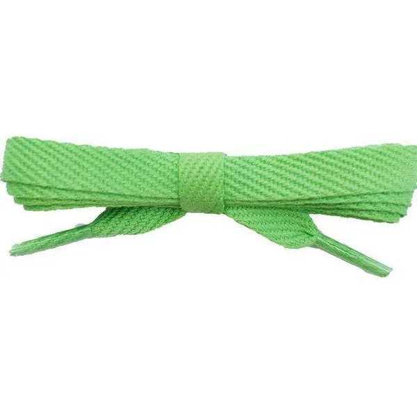 Spool - 3/8 Cotton Flat - Spring Green (144 yards) Shoelaces