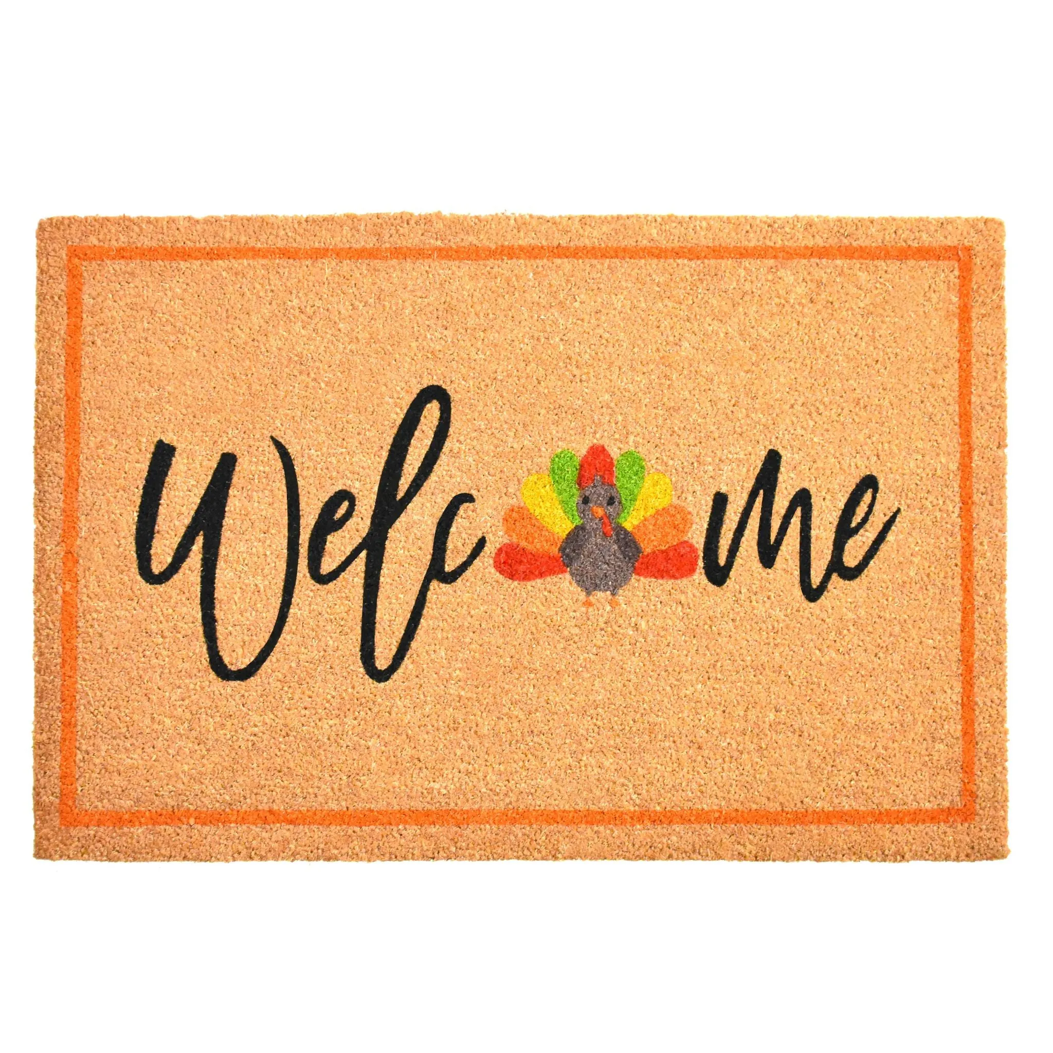 Thanksgiving Turkey Welcome Doormat