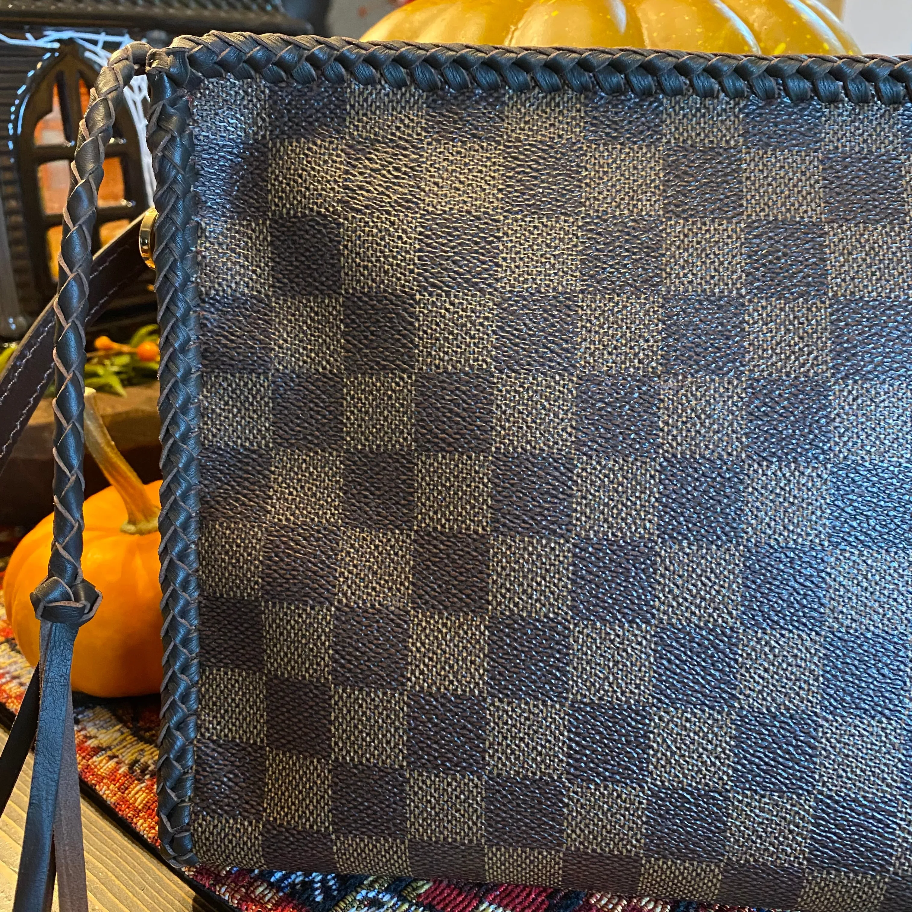 The Swan - Vintage Damier Crossbody